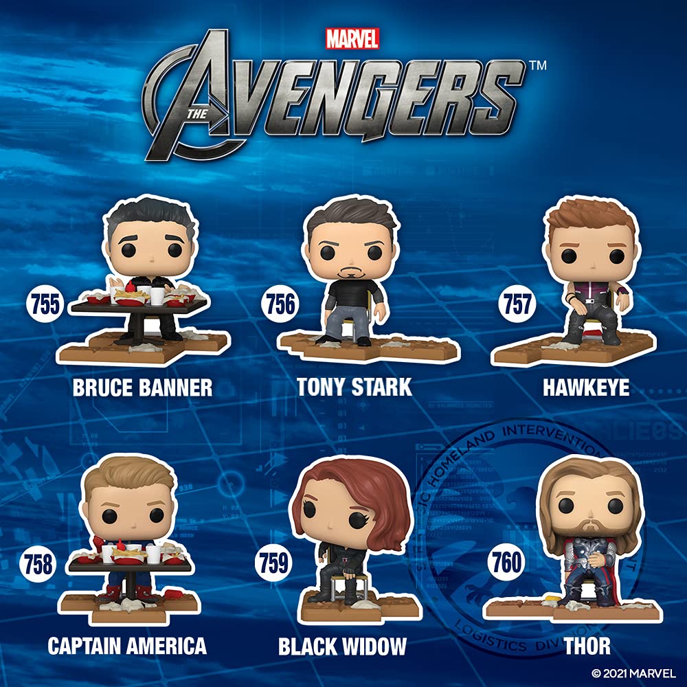 Funko Pop Deluxe, Marvel: Avengers Victory Shawarma Series - Bruce Banner Figure 1 of 6 - Amazon Exclusive - Collectable Vinyl Figure - Gift Idea - Official Merchandise - Toys for Kids & Adults