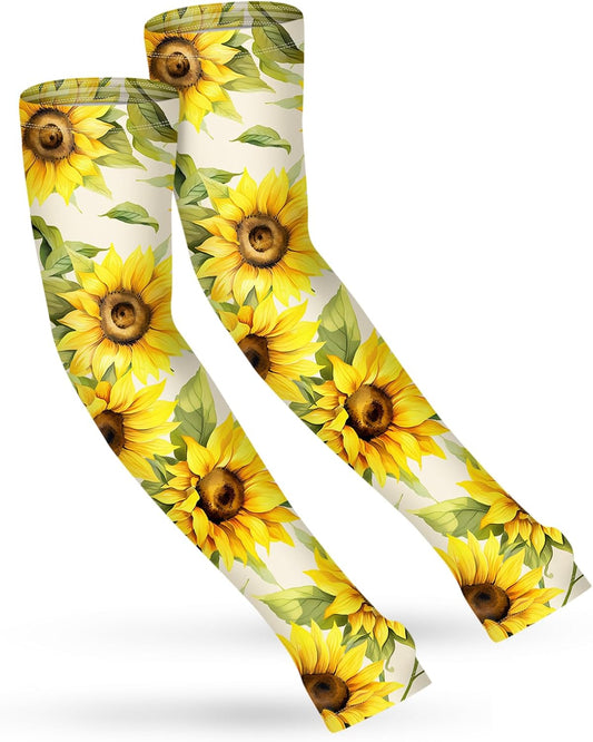 ShinHye UV Cooling Sleeves Gardening Sleeves UV Protection Anti-Scratch Sun Protection Arm Sleeves for Garden Outdoors WN420
