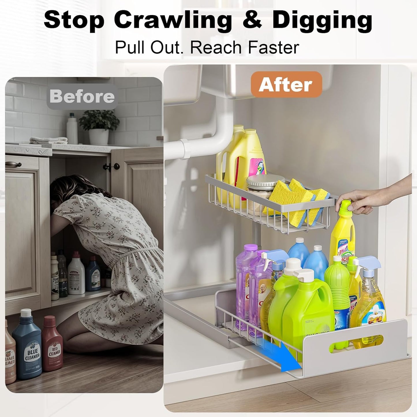 REALINN Under Sink Organizer 95-97