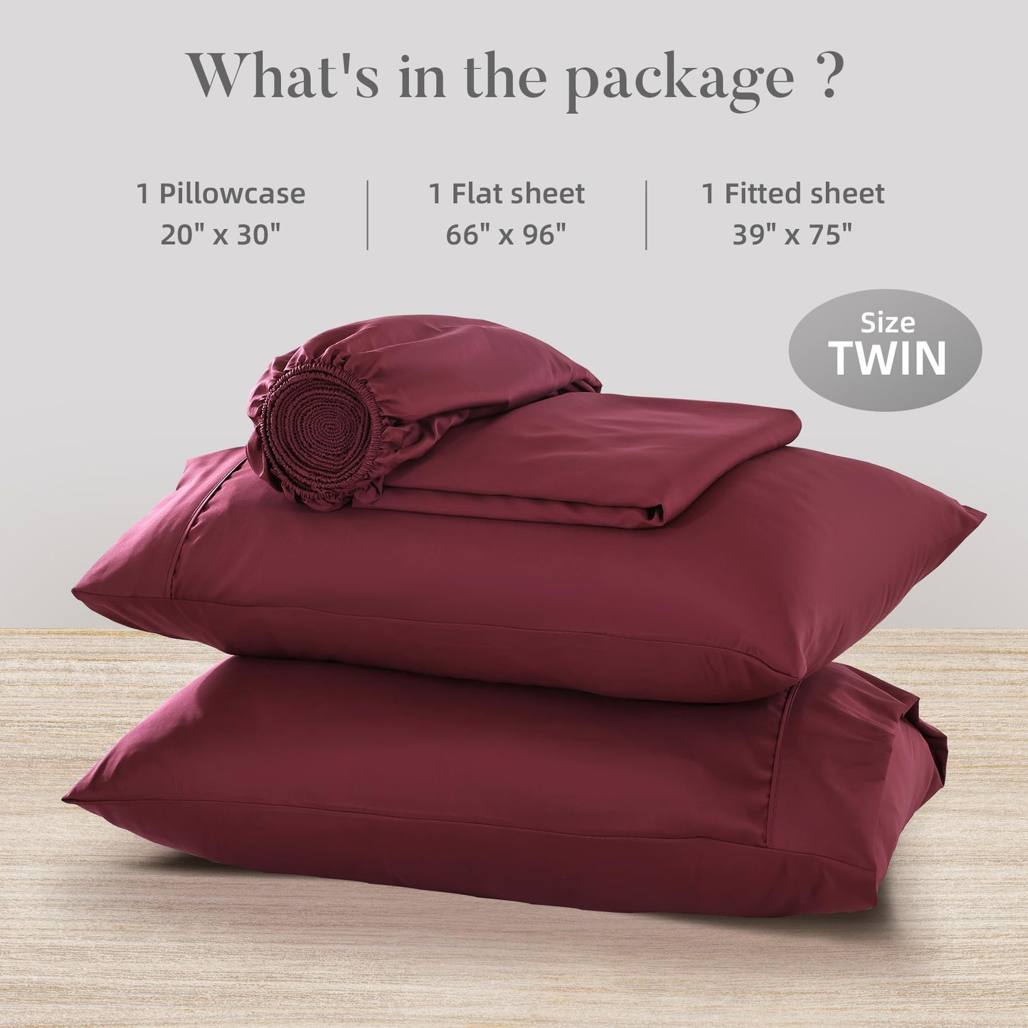 4 Piece Twin Size Sheet - Cooling Bed Sheets Set, Blend Rayon Derived from Bamboo, Breathable Soft Hotel Luxury Bedding & Pillowcases, Silky Fit 16 inch Extra Deep Pocket, Oeko-Tex - Olive Green BST326H