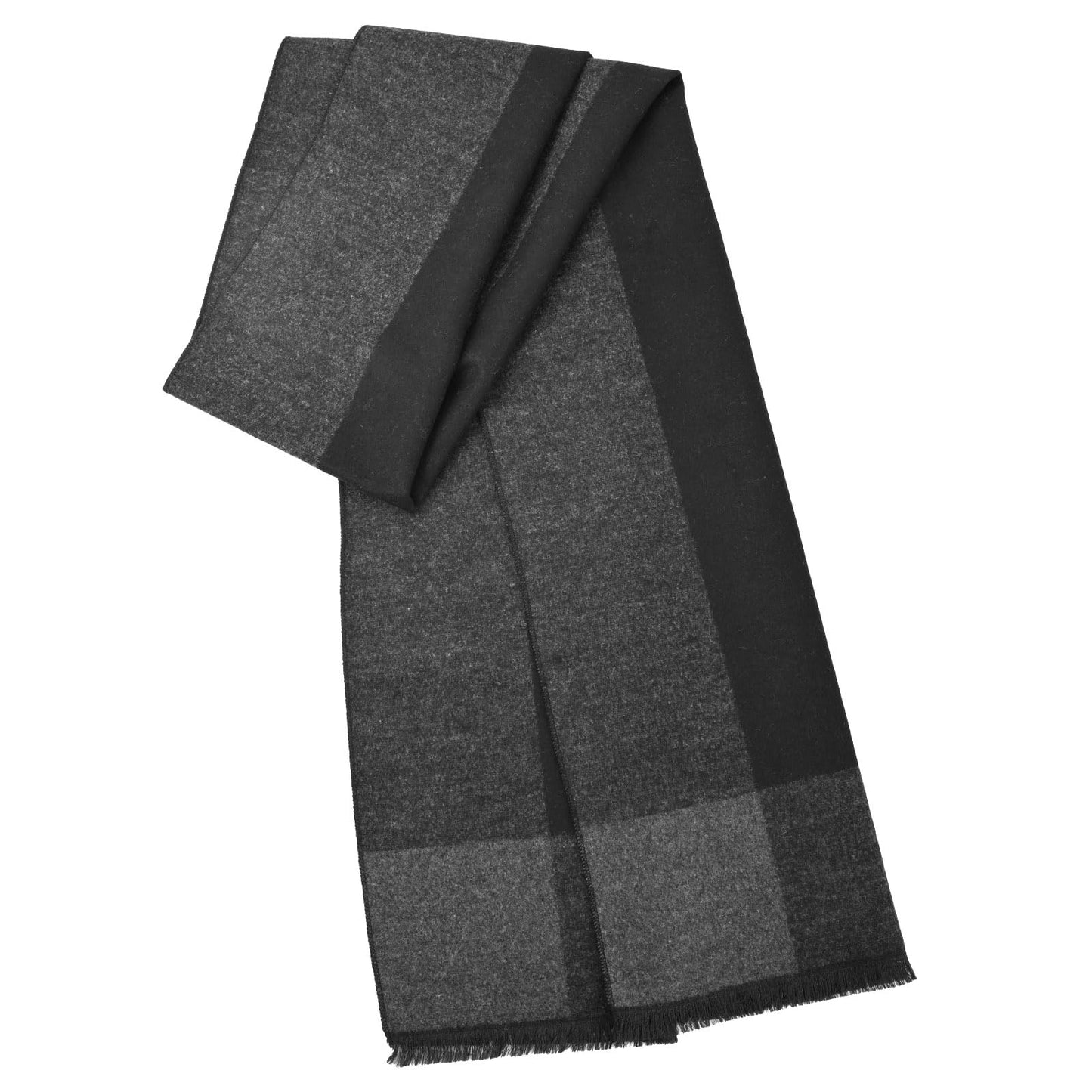 Mens Winter Scarf Cashmere Feel Warm Scarves Long Plaid Tassel Scarf for Men WN420