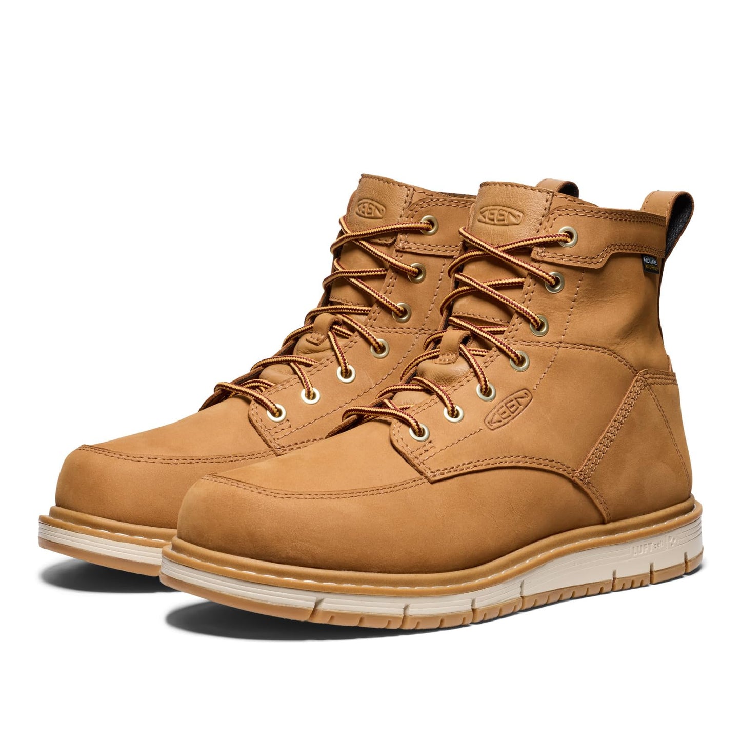 KEEN Utility Men's San Jose 6" Soft Toe Waterproof Wedge Work Boots DD1210