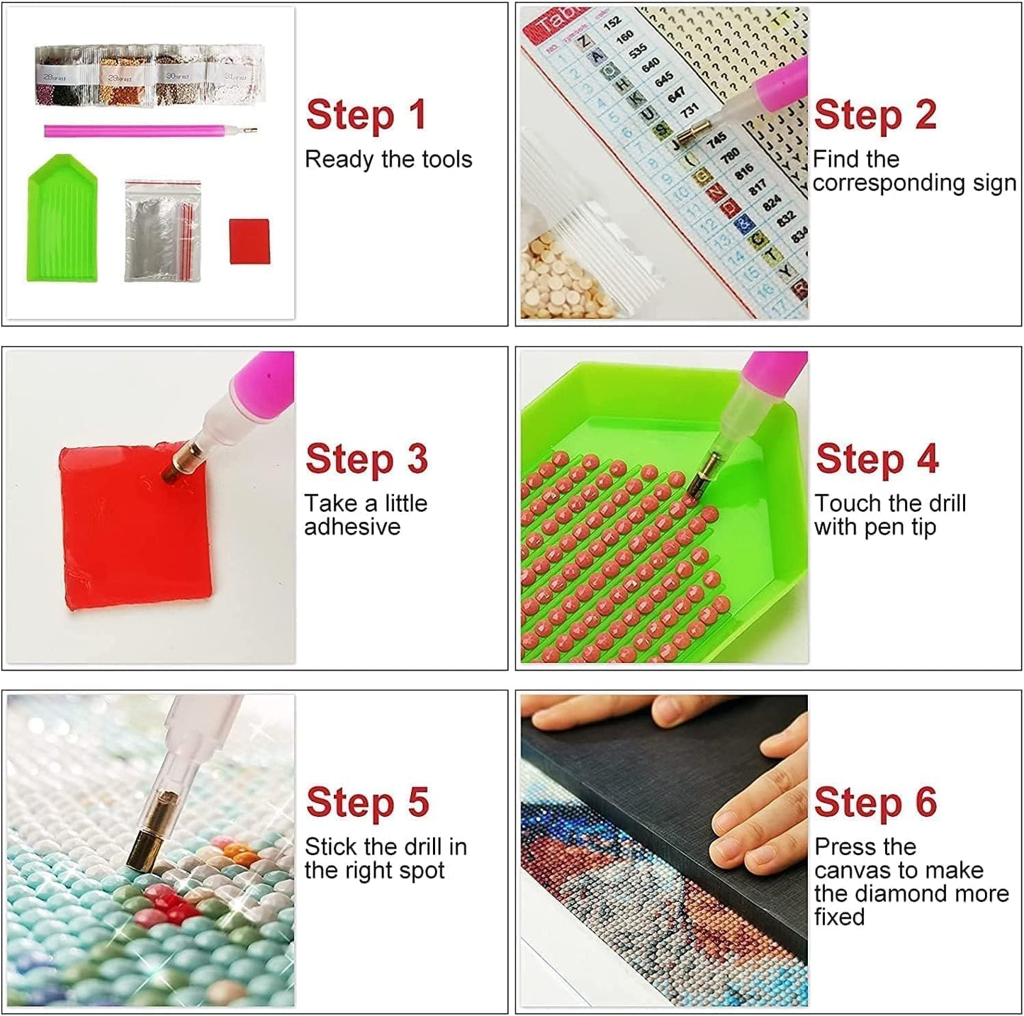 AIBOERL Cherry Diamond Art Kits for Adults,Cherry 5D Diamond Painting Kits for Adults Beginners,DIY Full Round Drill Diamond Dot Painting Gem Art Kits for Adult, Home Wall Decor 12x16Inch BST220