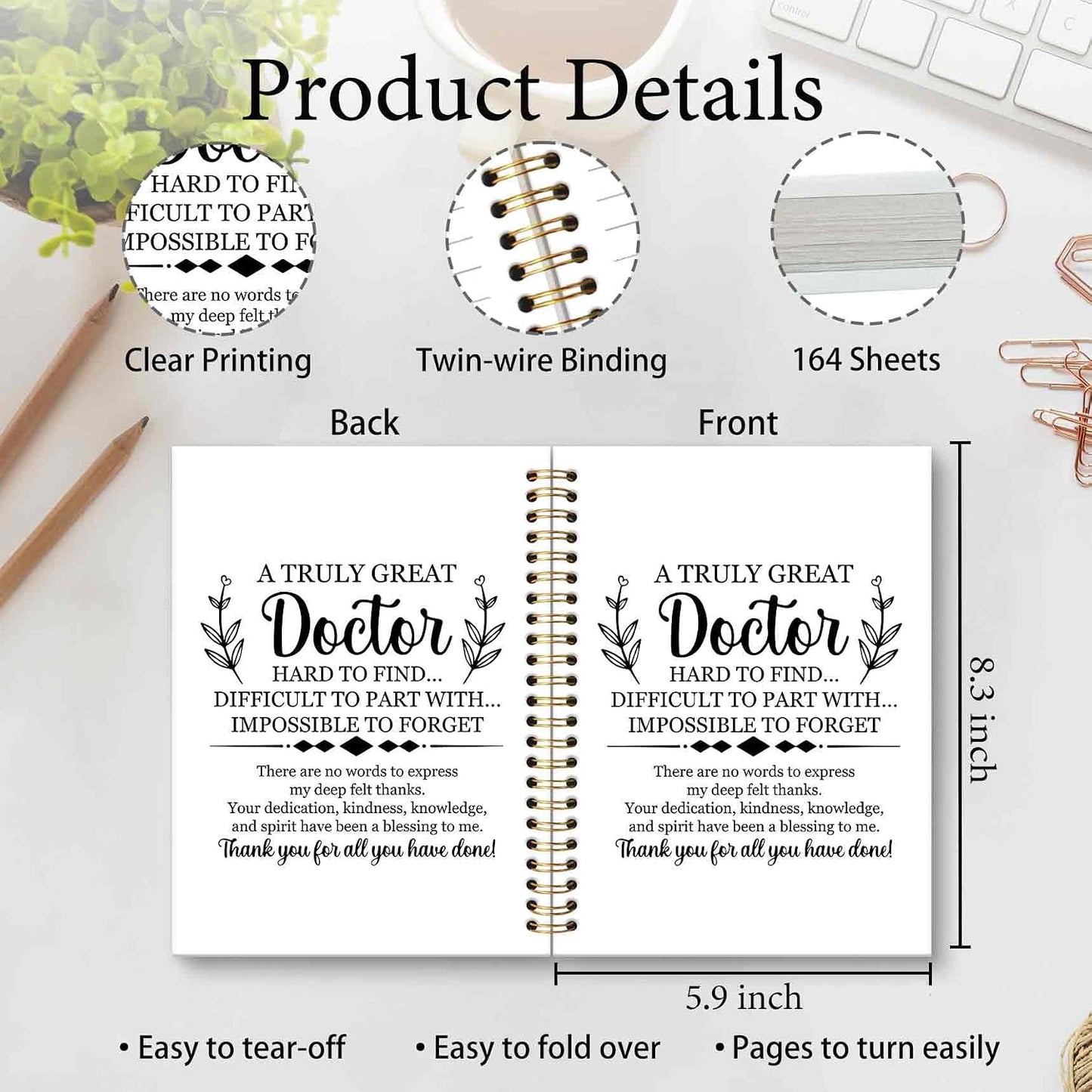 Nurse Gifts Notebook Journal 5.5x8.3in, Medical Nursing Journal for Writing, School Future Nurse Notebooks for Note Taking, Nursing Medical Student Gifts WN420
