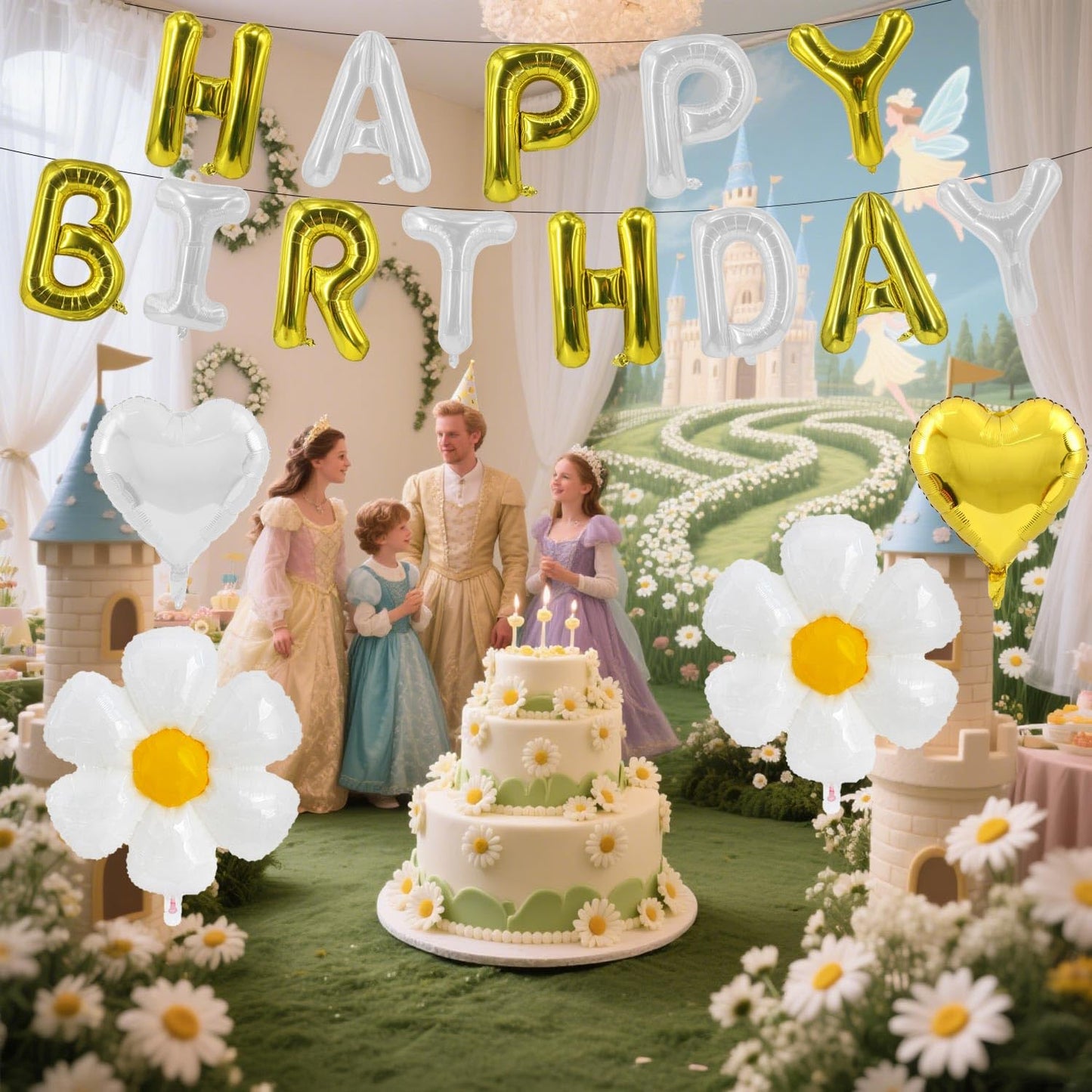 Green Happy Birthday Balloons Banner Foil Balloons Letters Banner Balloon for Green Themed Party Decoration Supplies Christmas Birthday Decoration Decor Ballons Arch Kits Party Balloon Set 15pcs BST326L