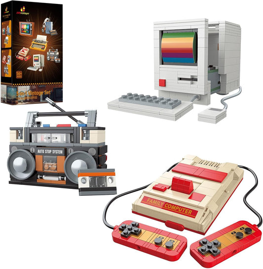 3 in 1 Vintage Set Brick It-Happen - Adult Vintage Building Sets 80