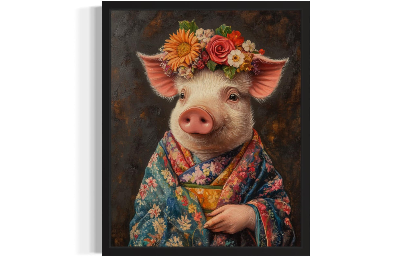 Sloth Unframed Wall Art Print Poster, Kimono Bathroom Dressing Room Decor Posters Prints for Restroom Home Picture Painting Artwork Gallery 5 (Sloth, 10"L x 8"W, Unframed) BST220