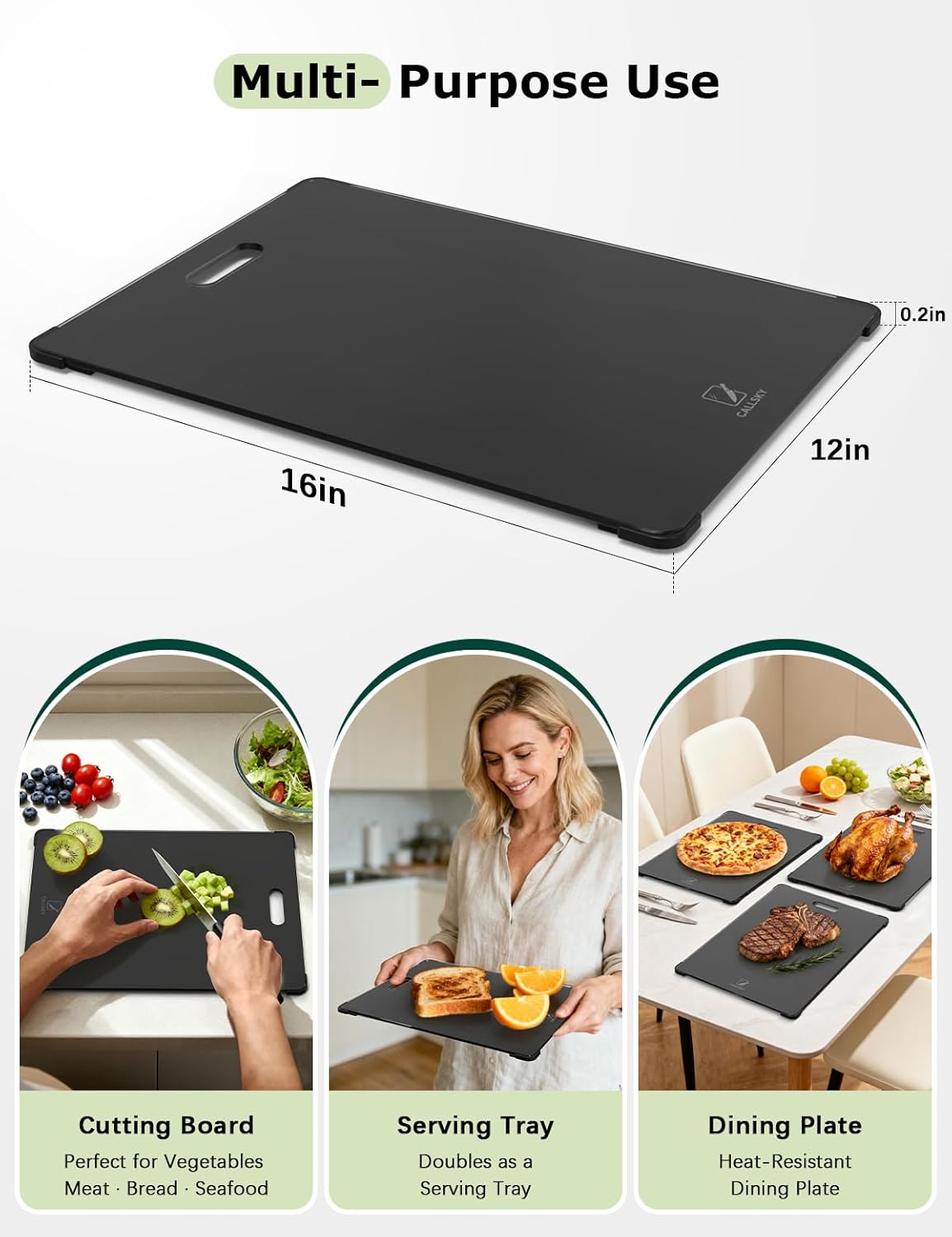 Tempered Glass Cutting Board Set 48