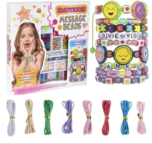 Emoticon Bracelet Making Kit for Kids 95-97