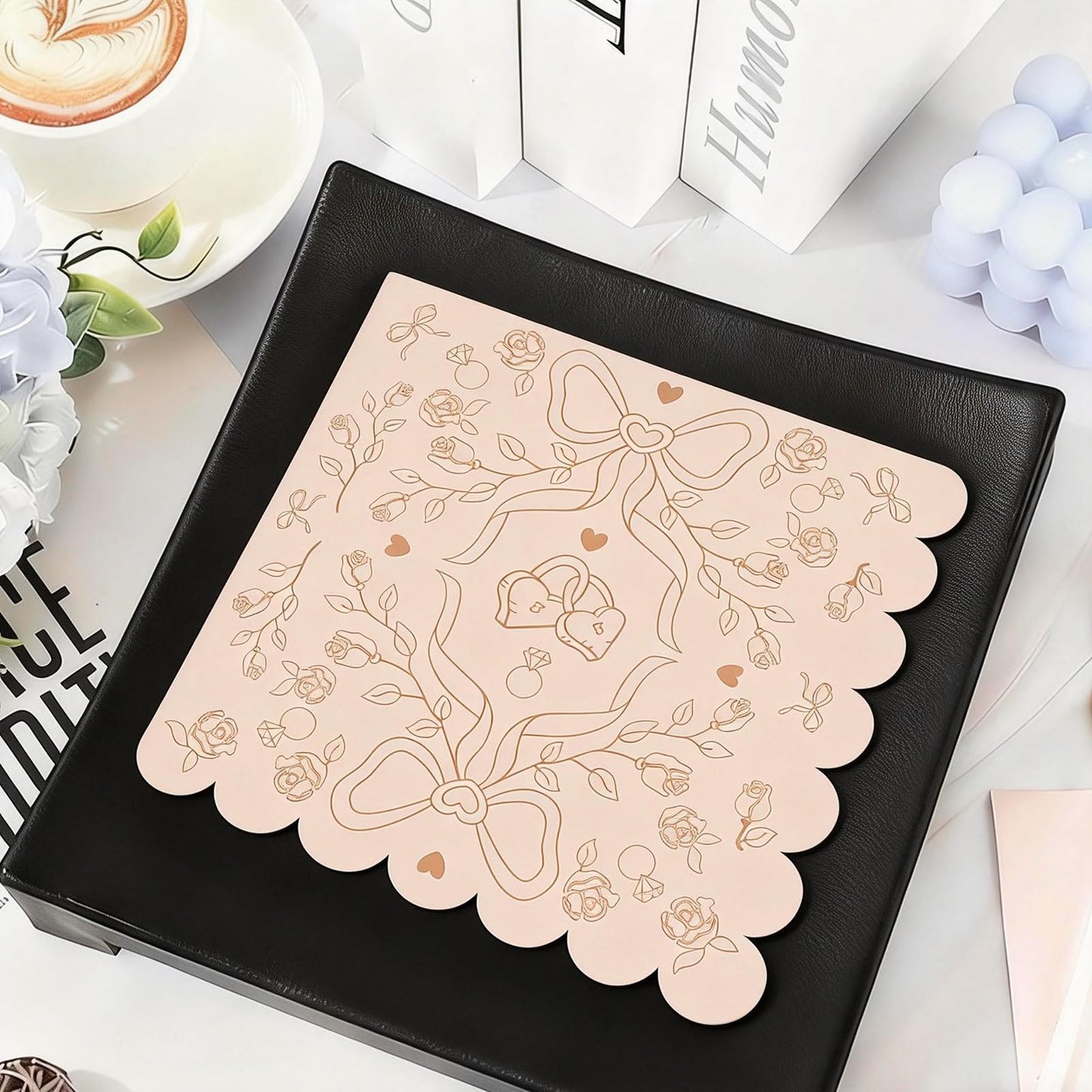 6.5inch Tan Bride Bachelorette Decorations Bride To Be Classy Scalloped Napkins Bridal Shower Decoration Neutral Beige Bachelorette Napkins Decor for Engagement Bach Wedding Party Supplies （100PCS） BST220