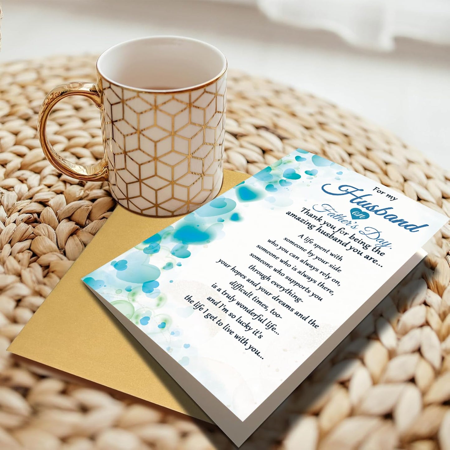 Funny Fathers Day Card for Dad Daddy Bonus Dad, Cute Cards for Fathers Day, Father's Day Cards from Son Daughter, Father's Day Cards Gift For Men Him BST202