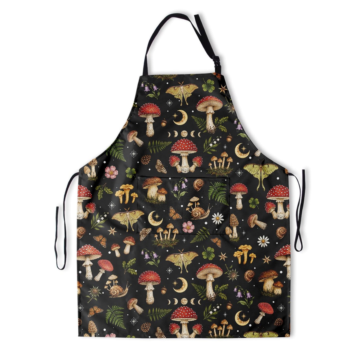 Giwawa Unisex Adult Apron Waterproof Stain Resistant Kitchen Cooking Apron with 2 Pockets for BBQ Grill Painting BST326H
