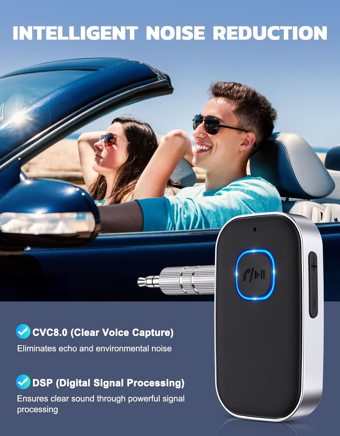COMSOON Bluetooth Receiver for Car 39