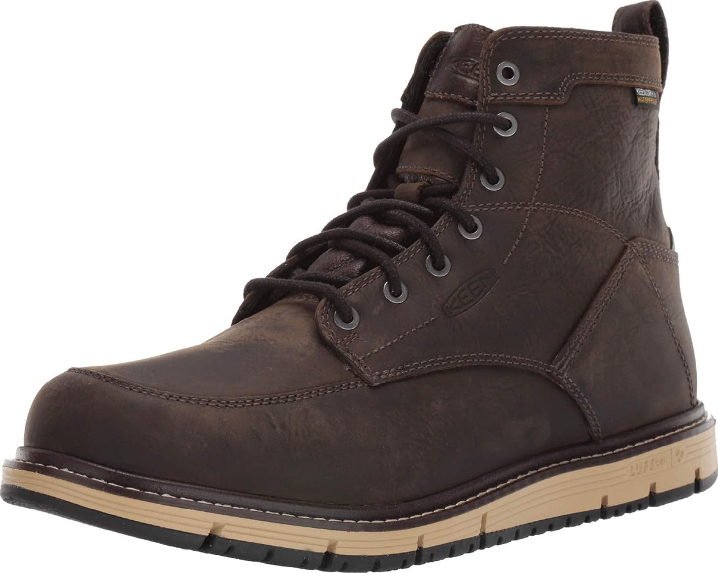 KEEN Utility Men's San Jose 6" Soft Toe Waterproof Wedge Work Boots DD1210