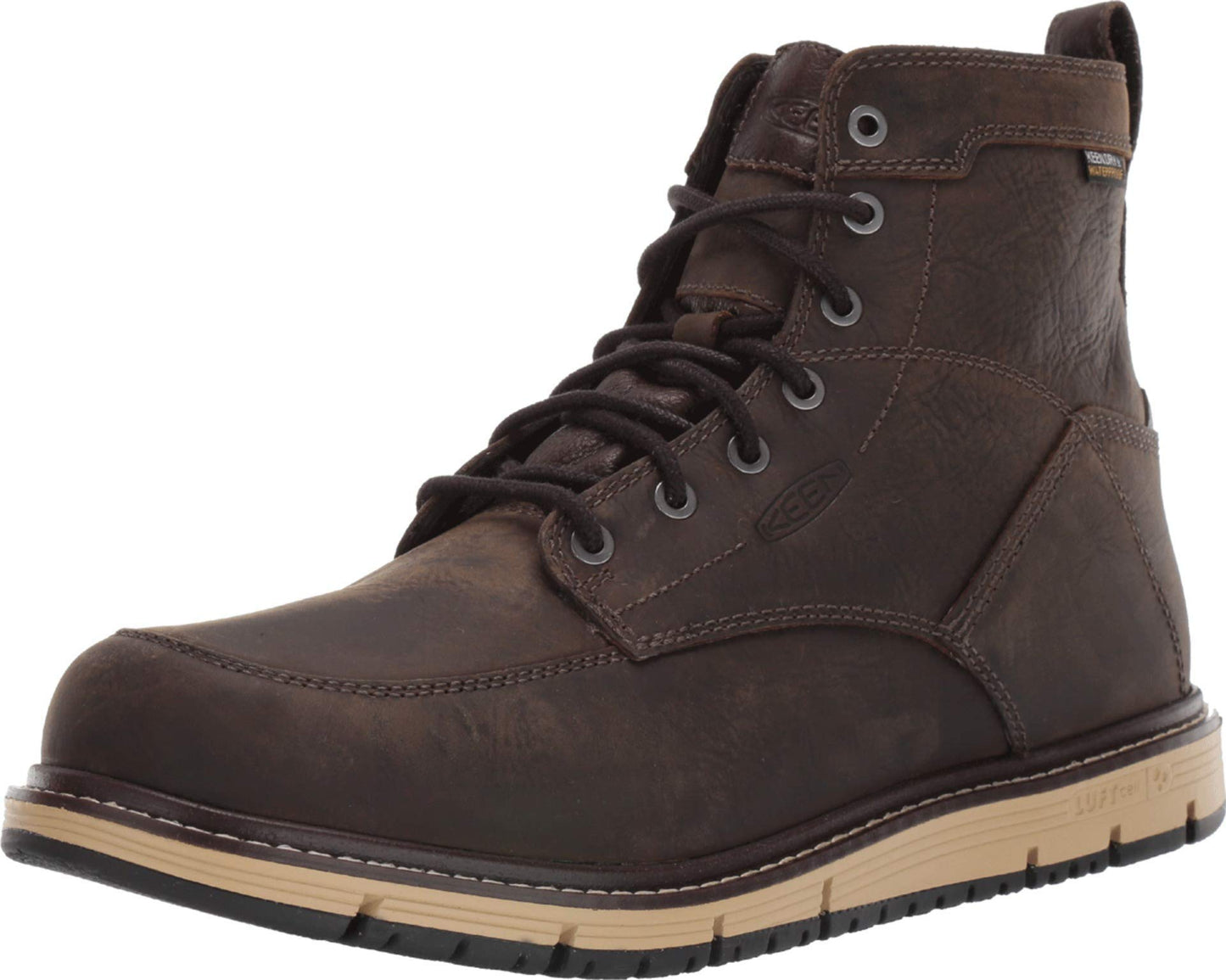 KEEN Utility Men's San Jose 6" Soft Toe Waterproof Wedge Work Boots DD1210