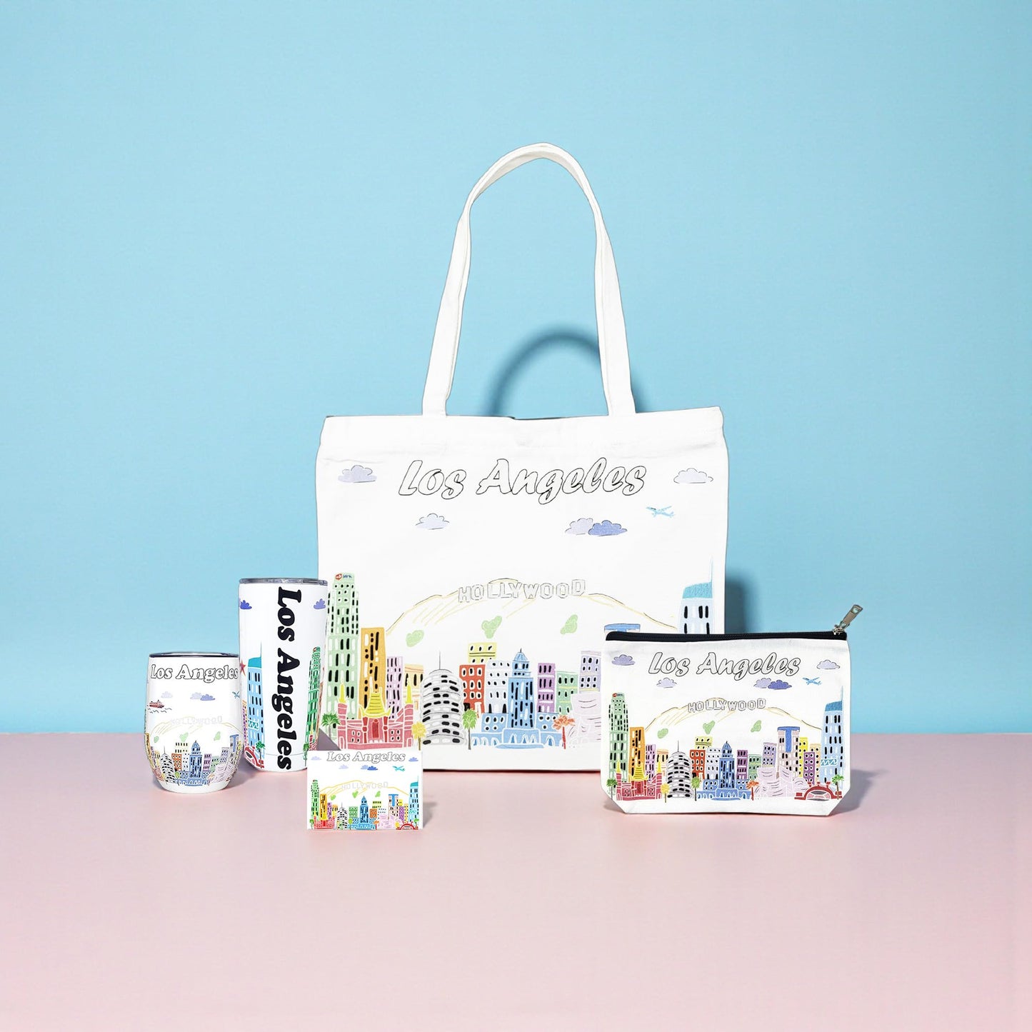 City Themed Artwork Magnet Collection by Beary Blu - Designed in The USA, Collectible Souvenirs Gifts 2.5" x 3.5" (Dallas) BST220