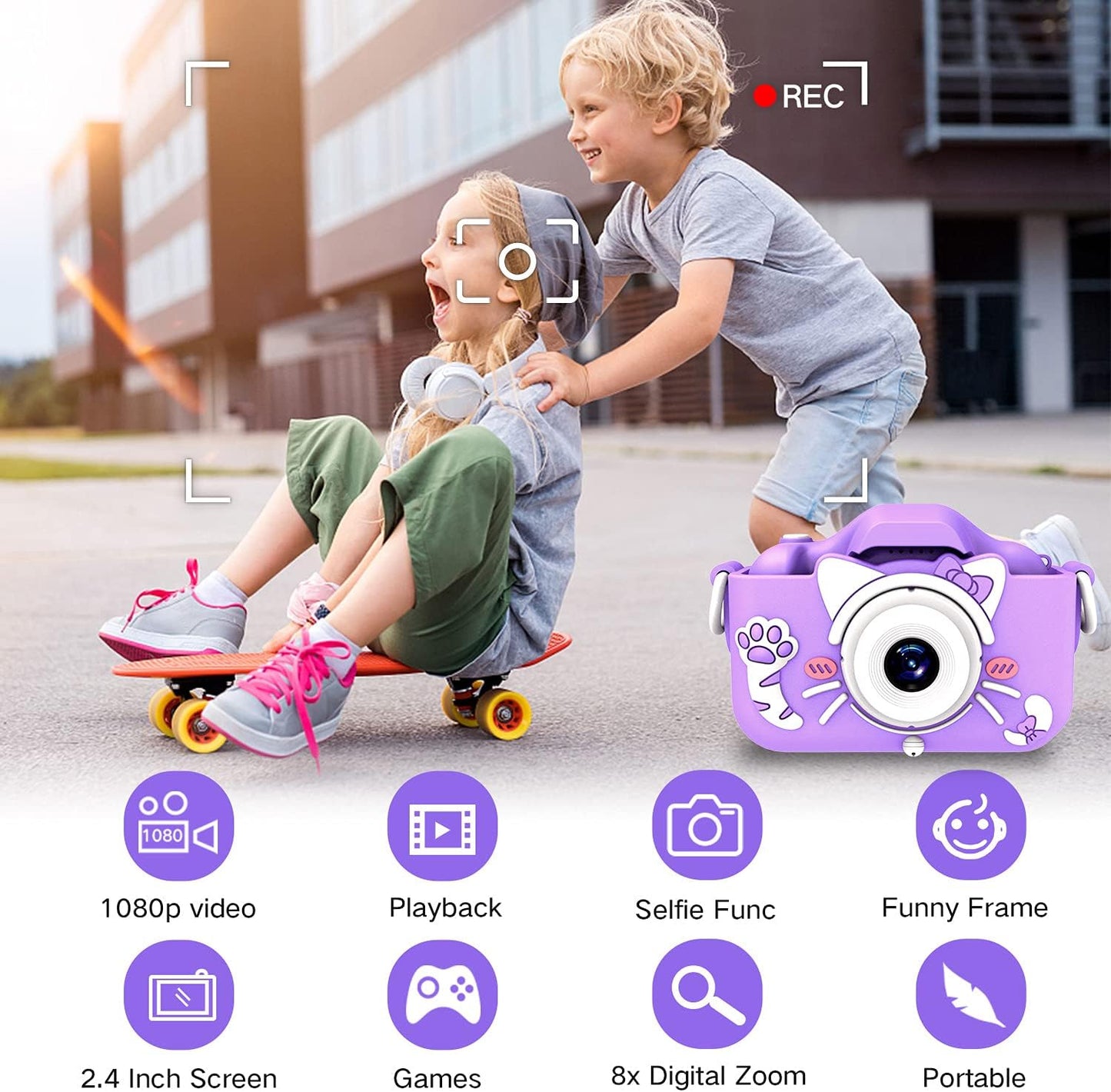 Kids Camera Toys for 3-8 Year Old Girls Boys 7071