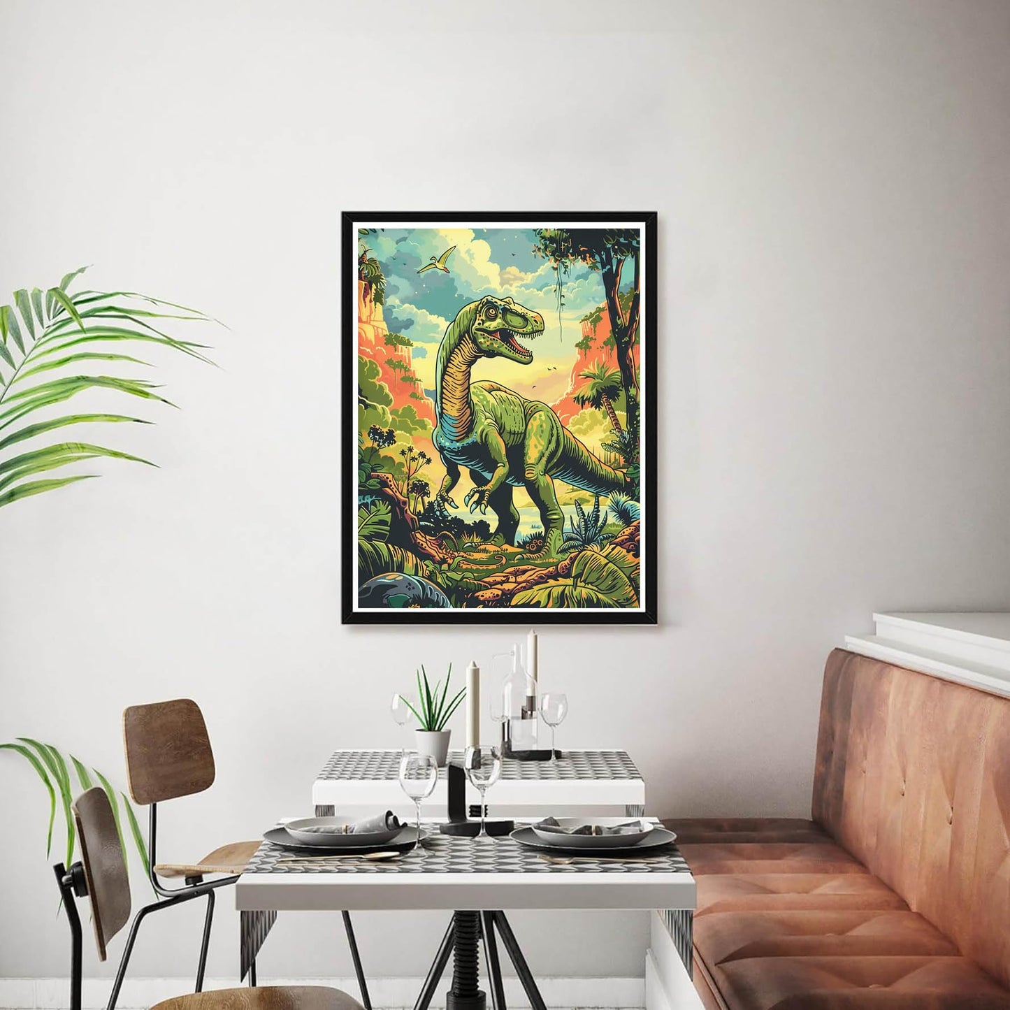 Bimkole 5D Diamond Art Kits for Adults Black and White Dragon, Full Drill DIY Rhinestone Embroidery Set Paint with Diamonds Art Animal by Number Kits Cross Stitch Home Wall Craft Decor 12x16 Inch BST220