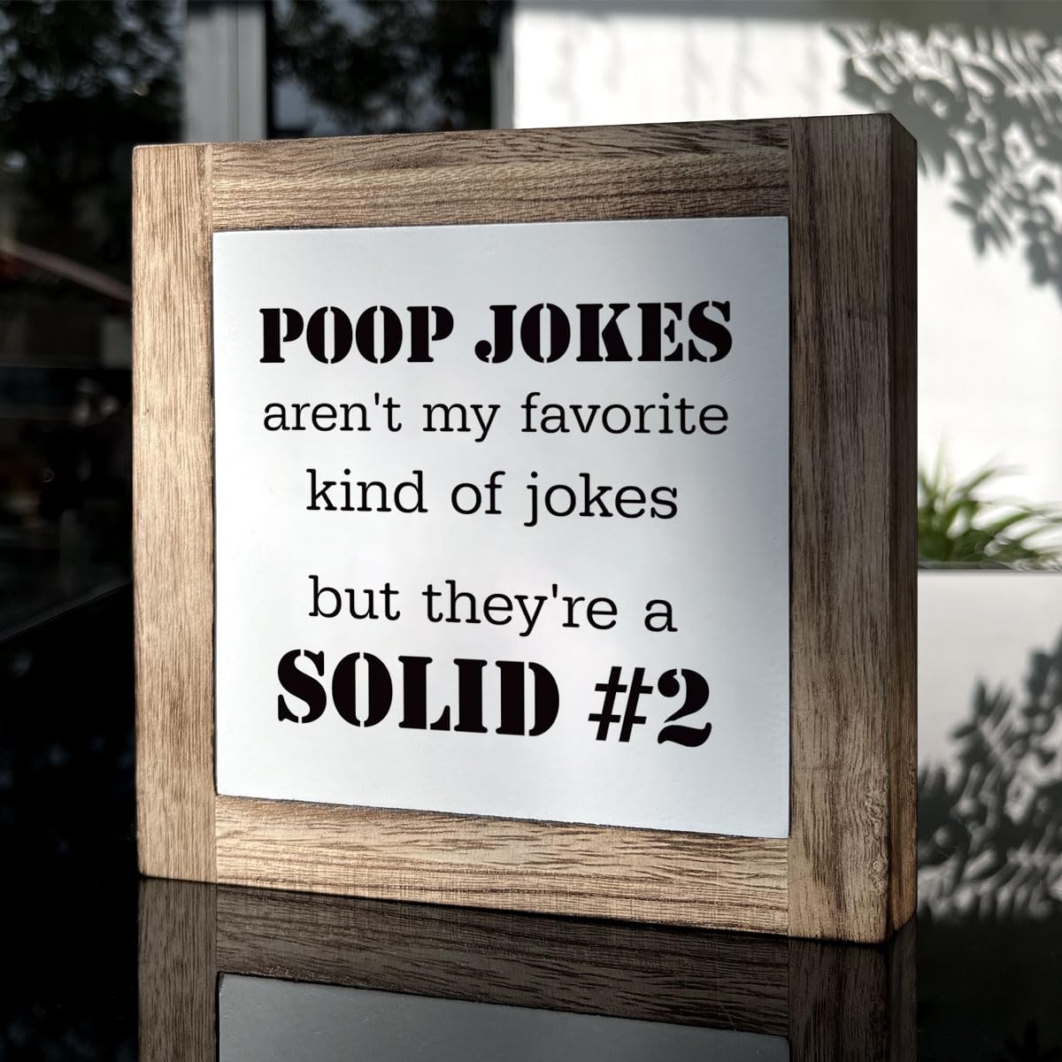 Bathroom Decor, Funny Bathroom Decor, Flush the Toilet This is Not Show and Tell, Wooden Box Signs for Home Decor, Bathroom Decor Tabletop, Kids Bathroom Rules Sign Decor, Bathroom Box Sign B6-71 BST202
