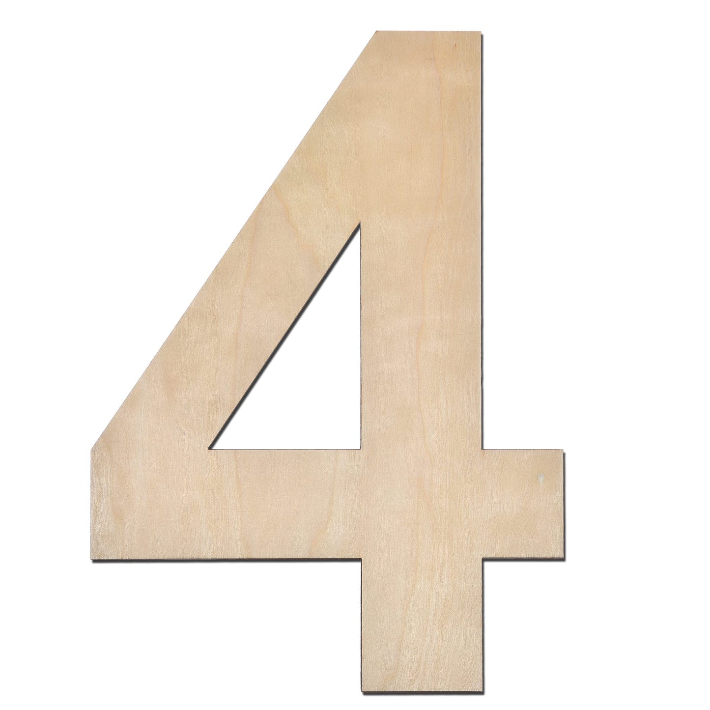 12 Inch Wooden Letter X, 1/4 Inch Thick Large Unfinished Wood Letter for Home Wall Decor, DIY Crafts BST220