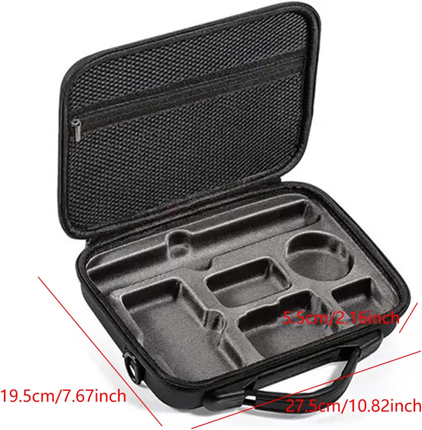 for Action 5 4 3 Portable Case Waterproof Bag Charging Adapter Battery Base Selfie Stick Storage Handbag