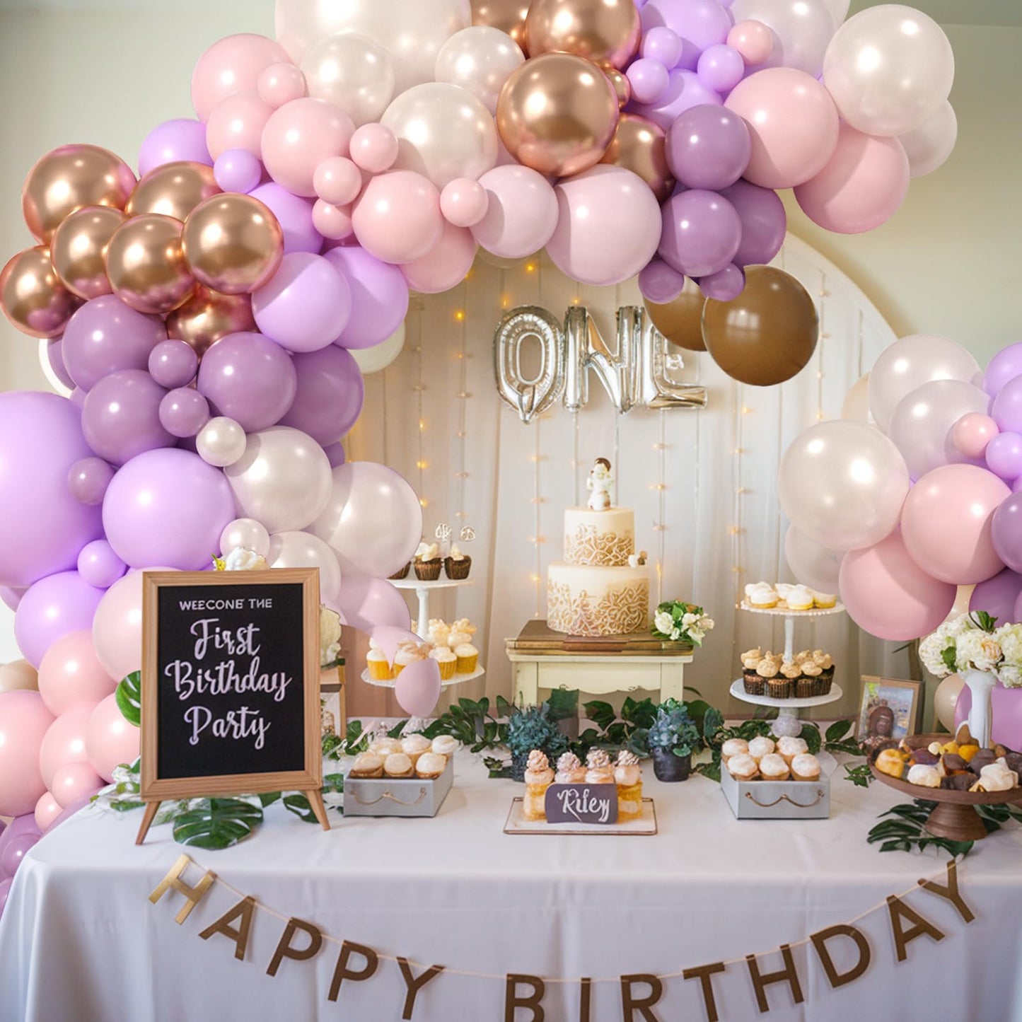 Dusty Green Blue Balloon Arch Kit, Fog Green Dusty Water Blue Beige Ivory Latex Balloons Garland Kit for Women Men Neutral Birthday Wedding Baby Bridal Shower Jungle Safari Party Decorations WN420