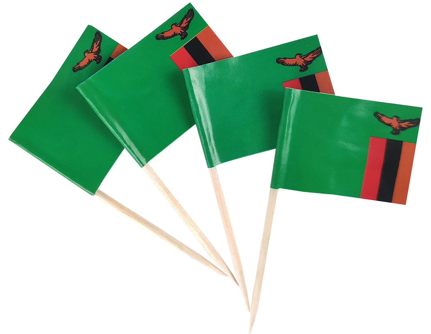 JBCD Mexico Toothpick Flag Mexican Mini Small Cupcake Topper Flags, 200pcs BST220