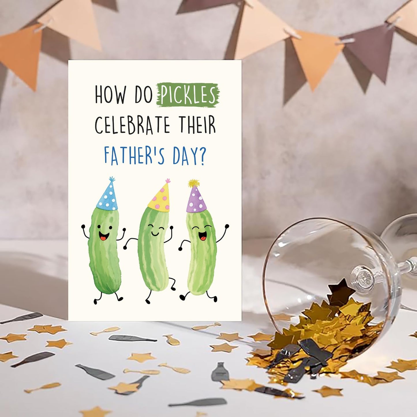 Funny Fathers Day Card for Dad Daddy Bonus Dad, Cute Cards for Fathers Day, Father's Day Cards from Son Daughter, Father's Day Cards Gift For Men Him BST202