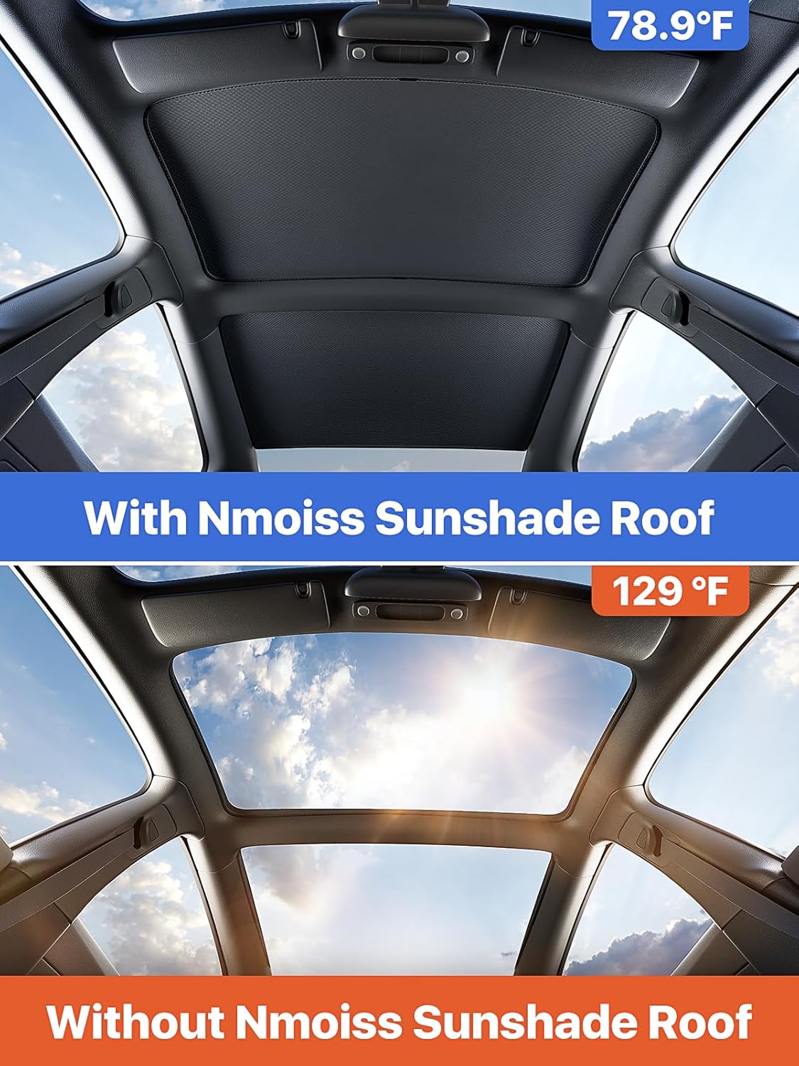 Nmoiss Tesla Old Model Y Roof Sunshade 74