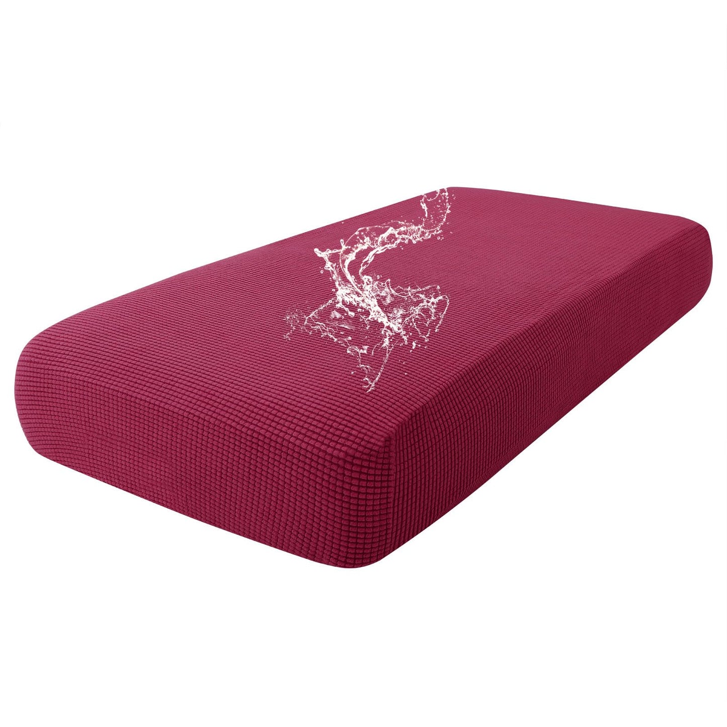 Waterproof Couch Cushion Covers for Pets, Non Slip Sofa Seat Cover | Stretch Jacquard Fabric, Elastic Bottom, Non Slip Fit, Waterproof Protection, Pet Hair Protection (1 Piece for Backrest M) BST202