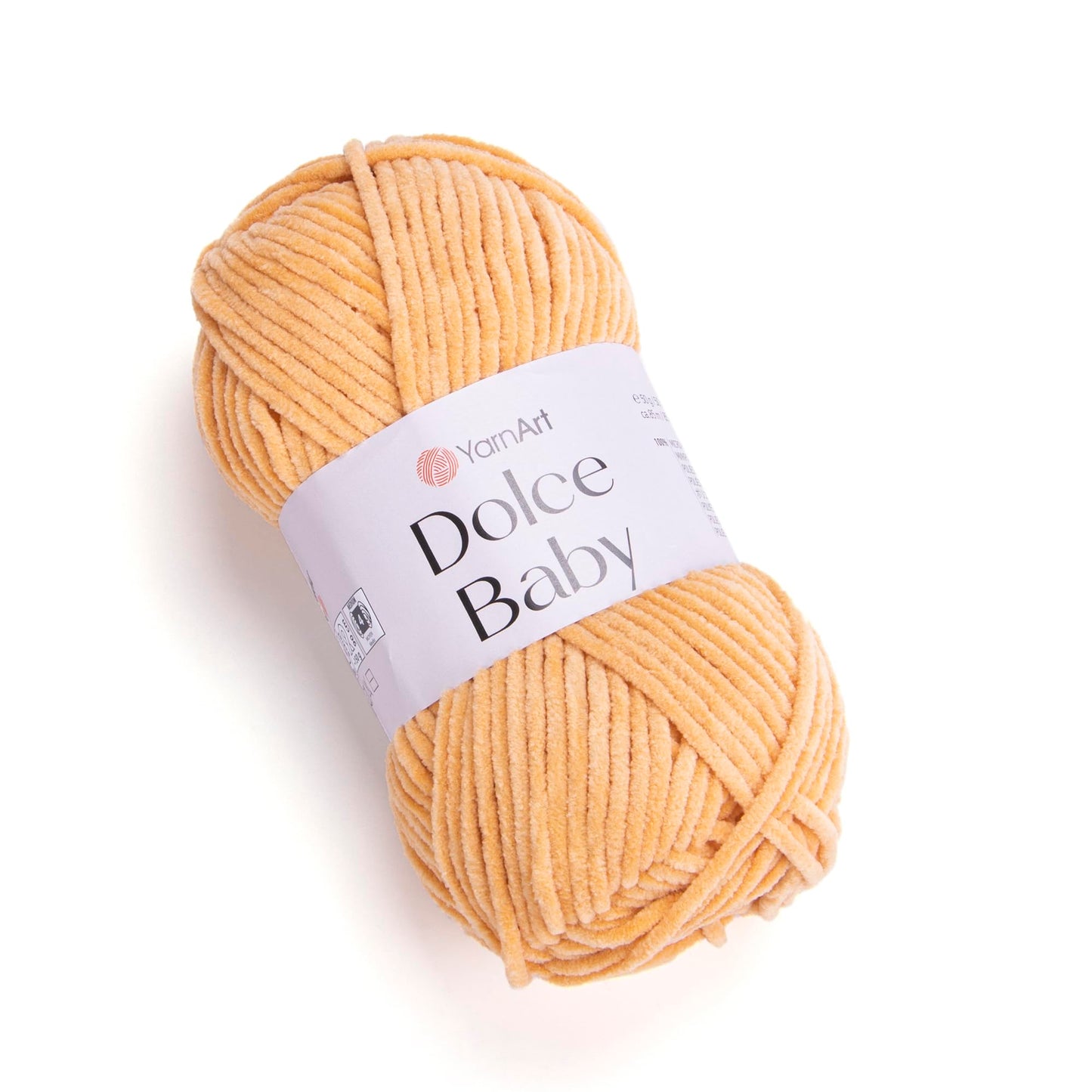 Yarnart Dolce Baby Yarn Soft Chenille Velvet Medium Blanket Amigurumi Yarn 50 Gram (1.76 oz) 93 Yards (850) BST220