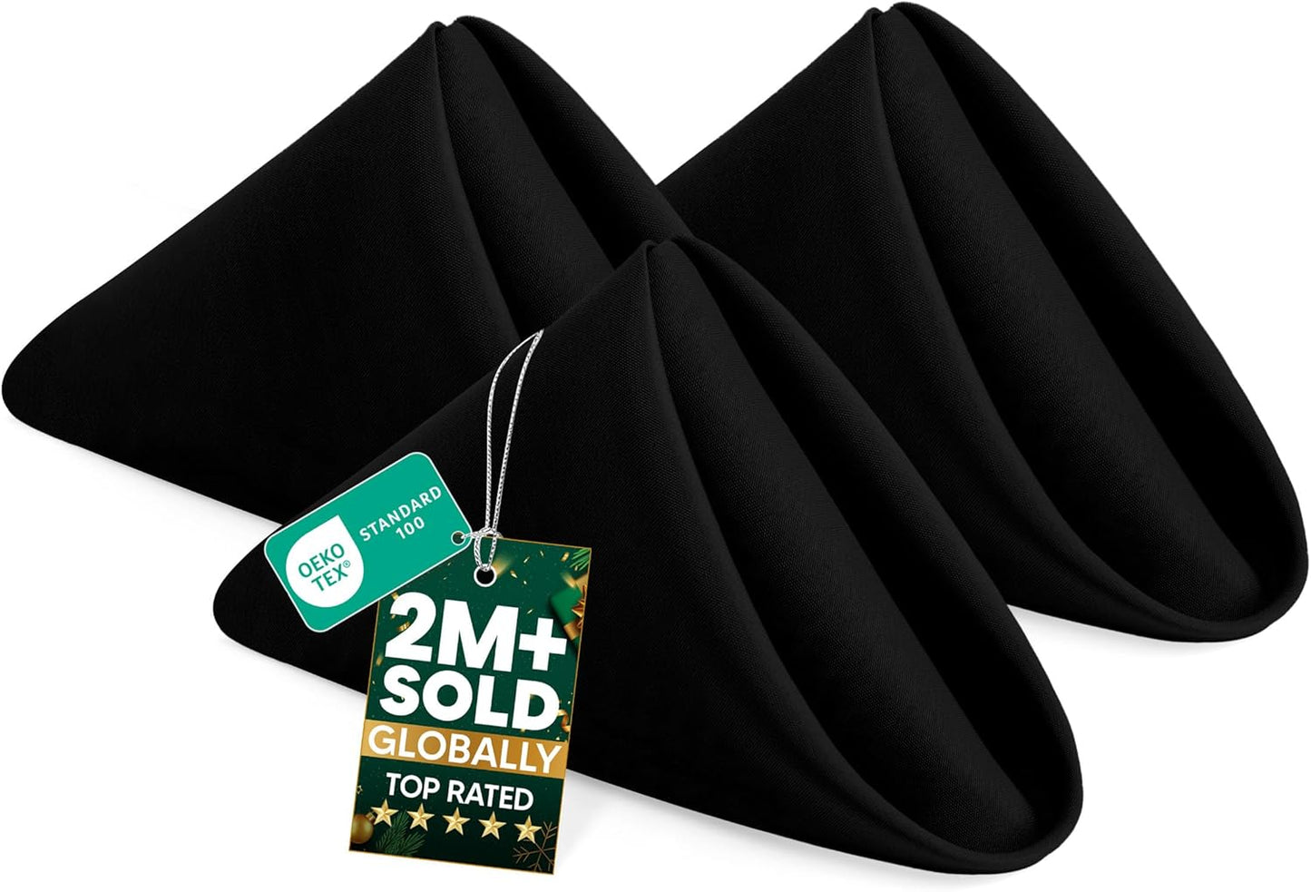 Utopia Home White Cloth Napkins (12 Pack, 20x20 Inches) 37