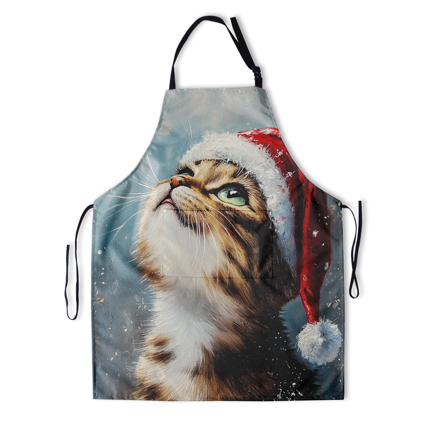 Art Apron with Pocket for Women Men | Kitchen Aprons Chef Apron for Cooking Baking BBQ Painting Gardening BST202