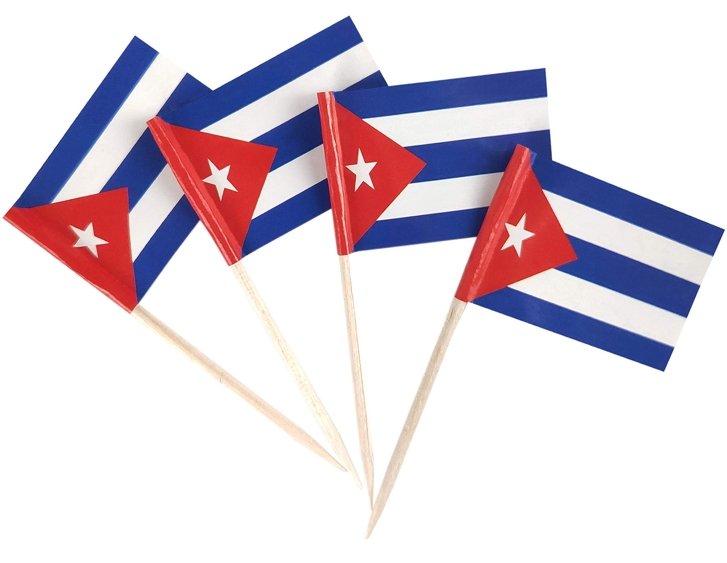 JBCD Mexico Toothpick Flag Mexican Mini Small Cupcake Topper Flags, 200pcs BST220