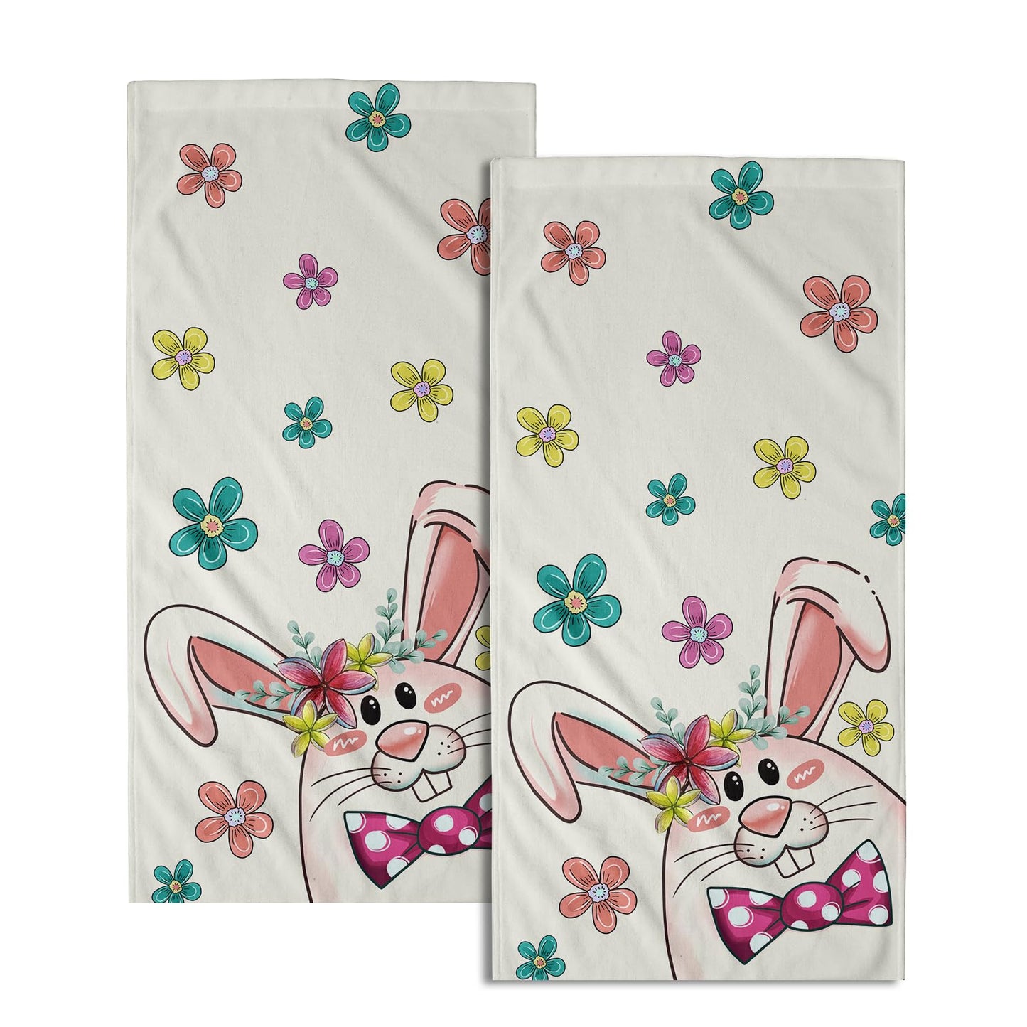 Imiss Coral Starfish Hand Towels for Bathroom，Nautical Coastal Seashell Guest Towels 14.4 x 28.3 Inch Set of 2 Soft Small Bath Towel Kitchen Dish Towels for Home Hotel Gym Spa BST220
