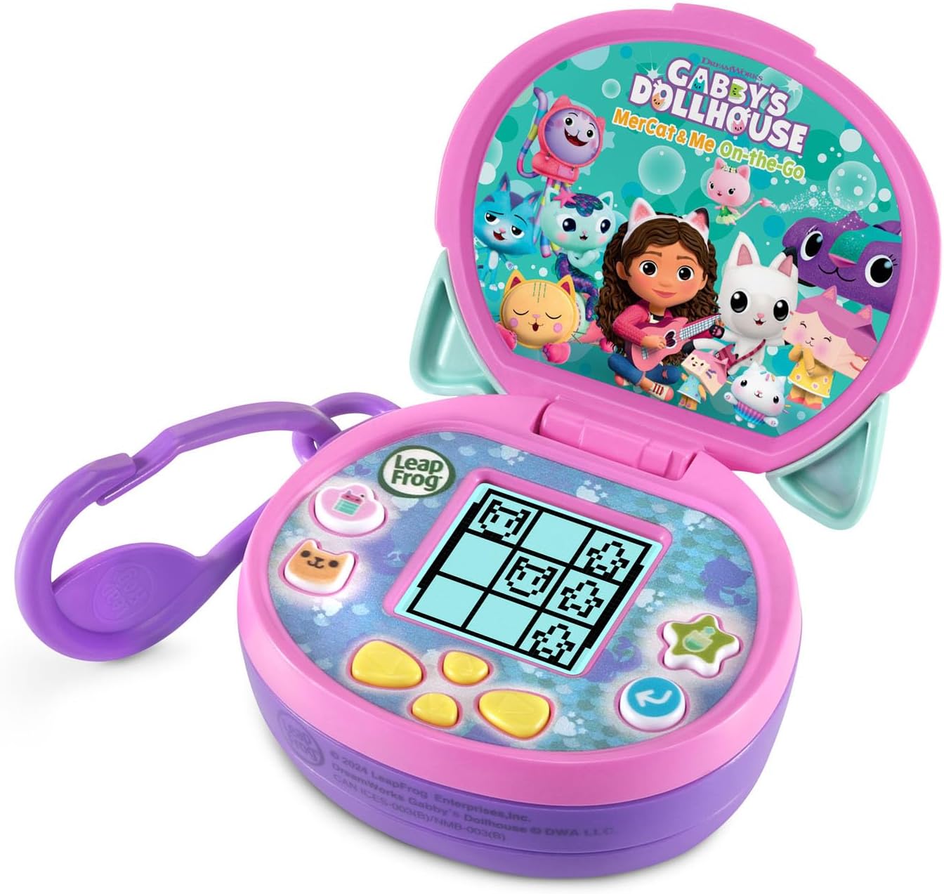 LeapFrog Gabby's Dollhouse Mercat and Me On-the-Go 68