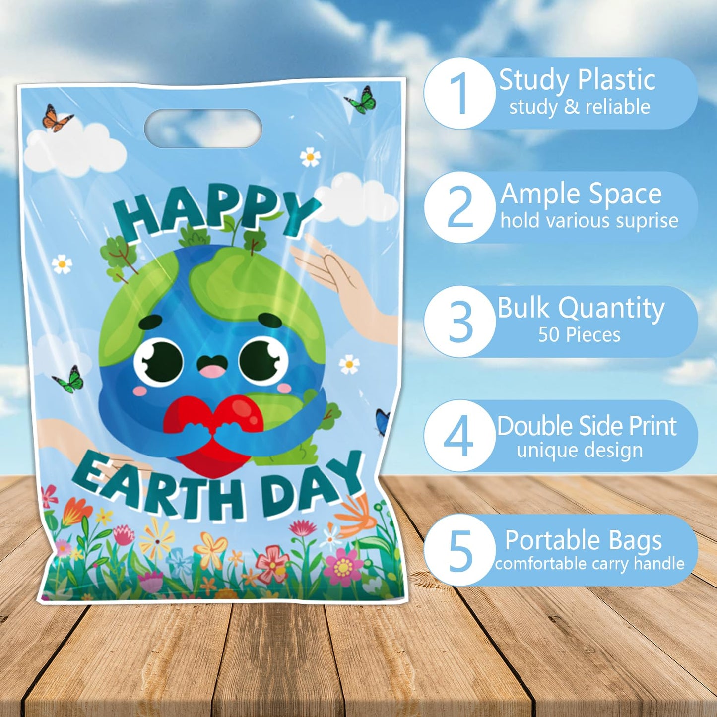 Falueqg Frog Party Favor Bags - 50 Pcs Green Frog Goodie Candy Gift Bags Summer Animal Theme Party Supplies for Birthday Baby Shower Decorations BST326H
