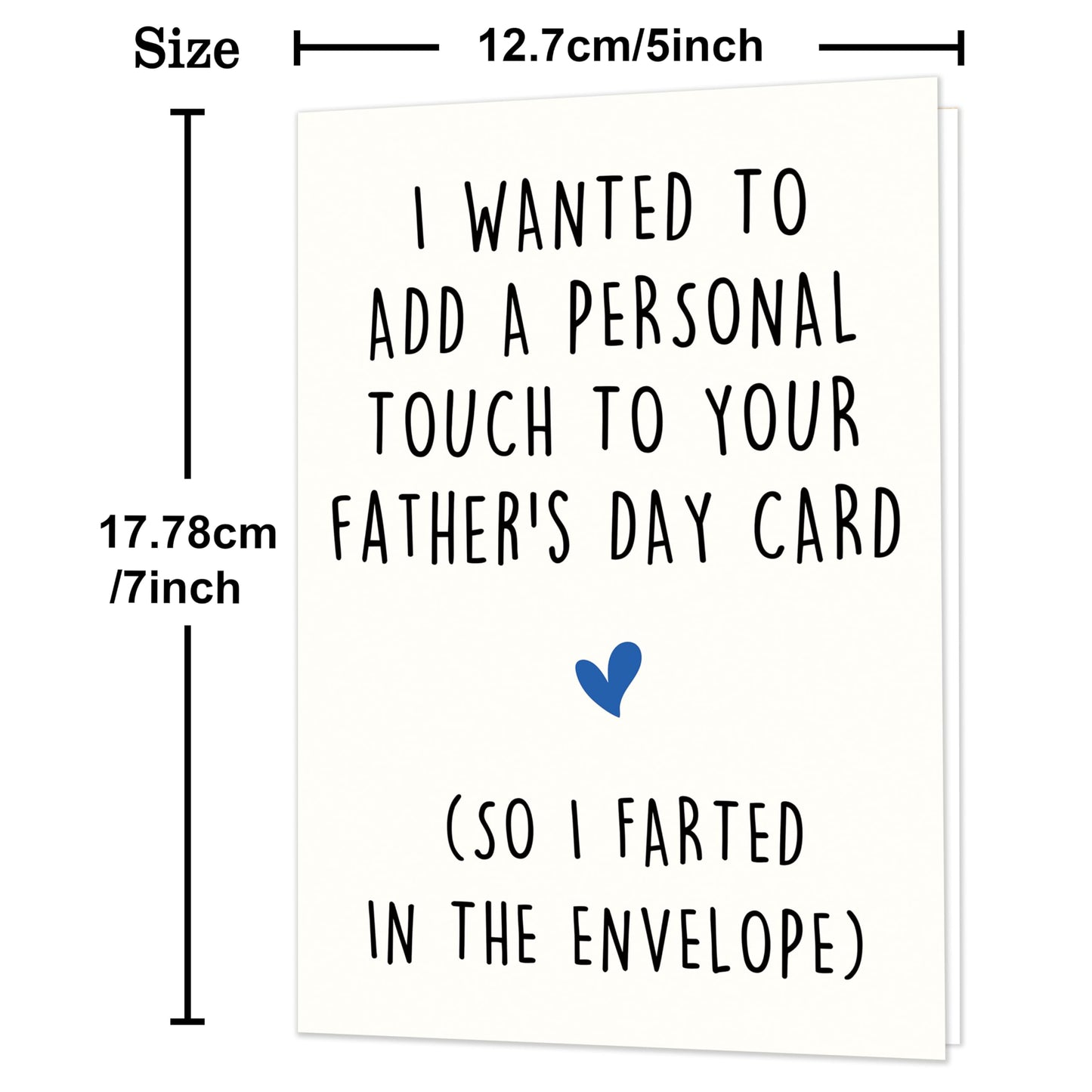 Funny Fathers Day Card for Dad, Father's Day Cards Gifts Decorations from Daughter Son, Happy Fathers Day Card from Cat, Cute Cat Dad Father's Day Decorations Gifts BST220