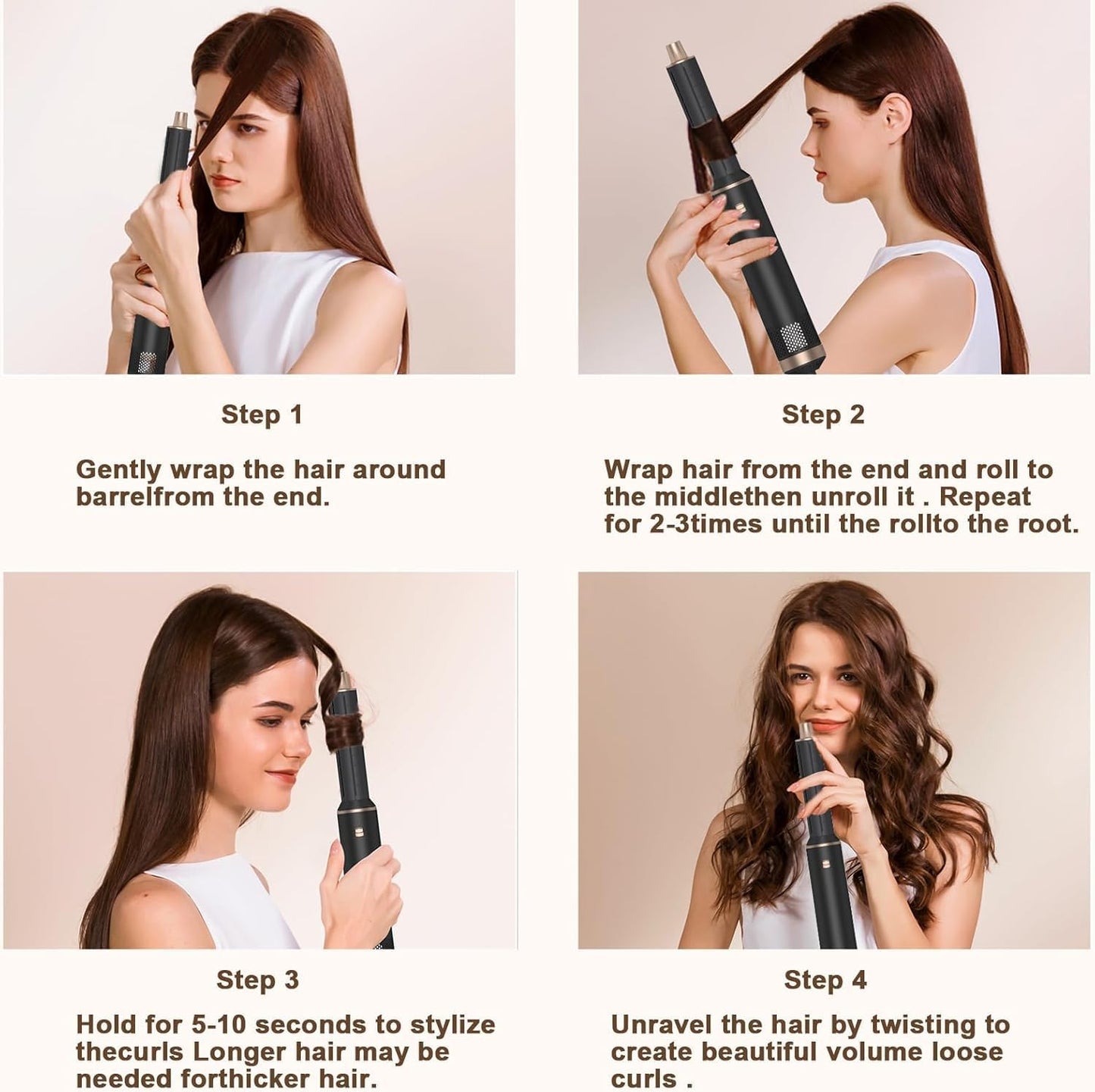 5 in 1 Styling Comb, Multifunctional styling hot air comb 88