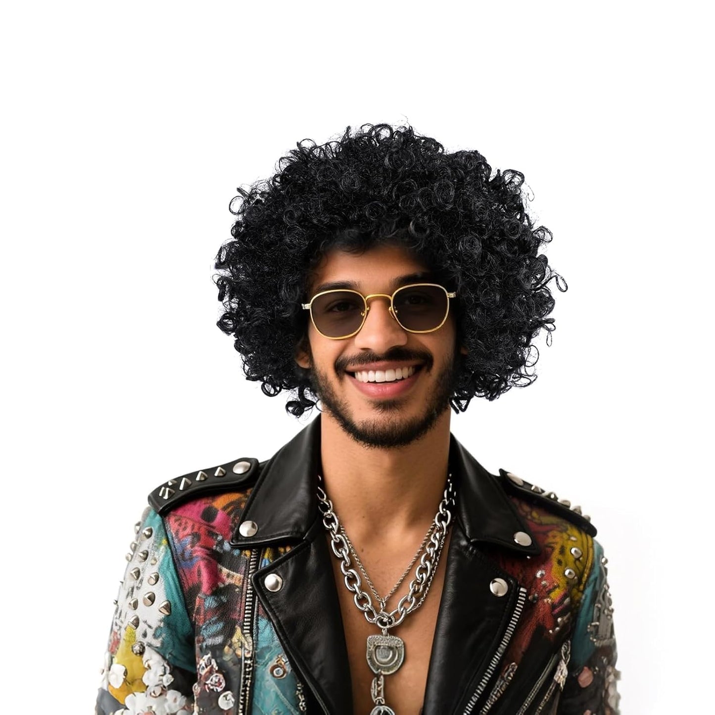 70s Afro Wig for Men & Women 32