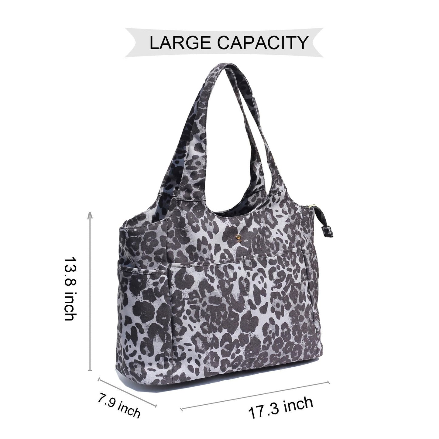 ESVAN Yoga Tote Bag Mat bag Women Shoulder Bags Carryall Tote for Travel Office Workout Gym Nurse Beach BST326H