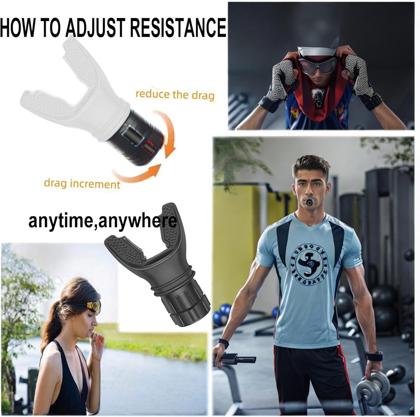 Exercise Trainer-2PCS Adjustable Resistance for Training WN420