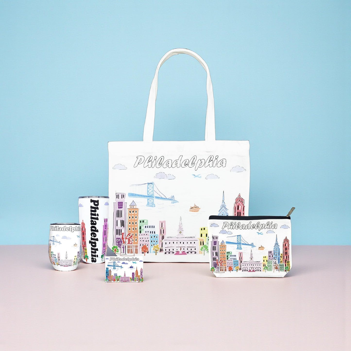 City Themed Artwork Magnet Collection by Beary Blu - Designed in The USA, Collectible Souvenirs Gifts 2.5" x 3.5" (Dallas) BST220