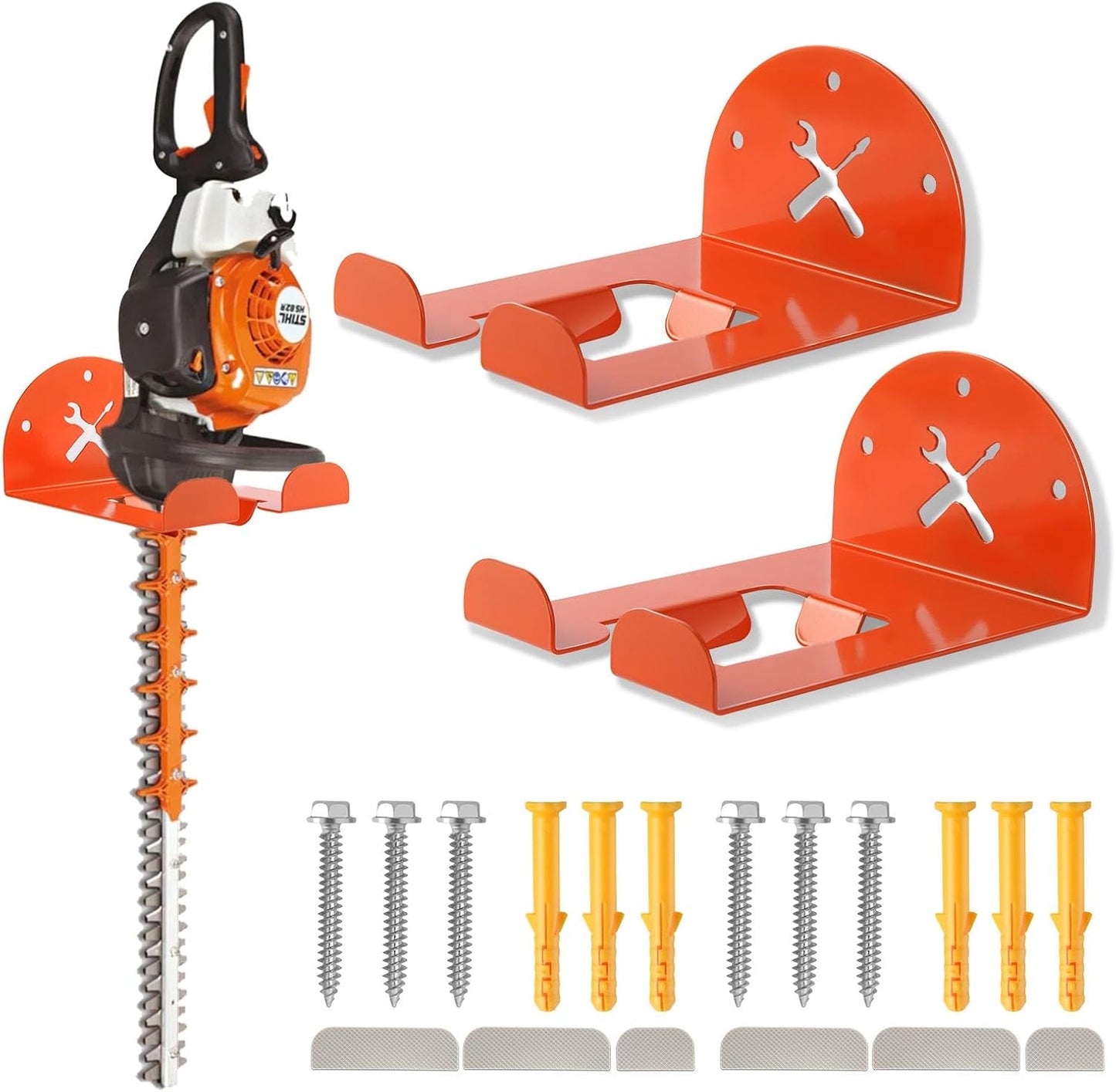 Upgraded Trimmer Rack Wall Mount - 8" RD2