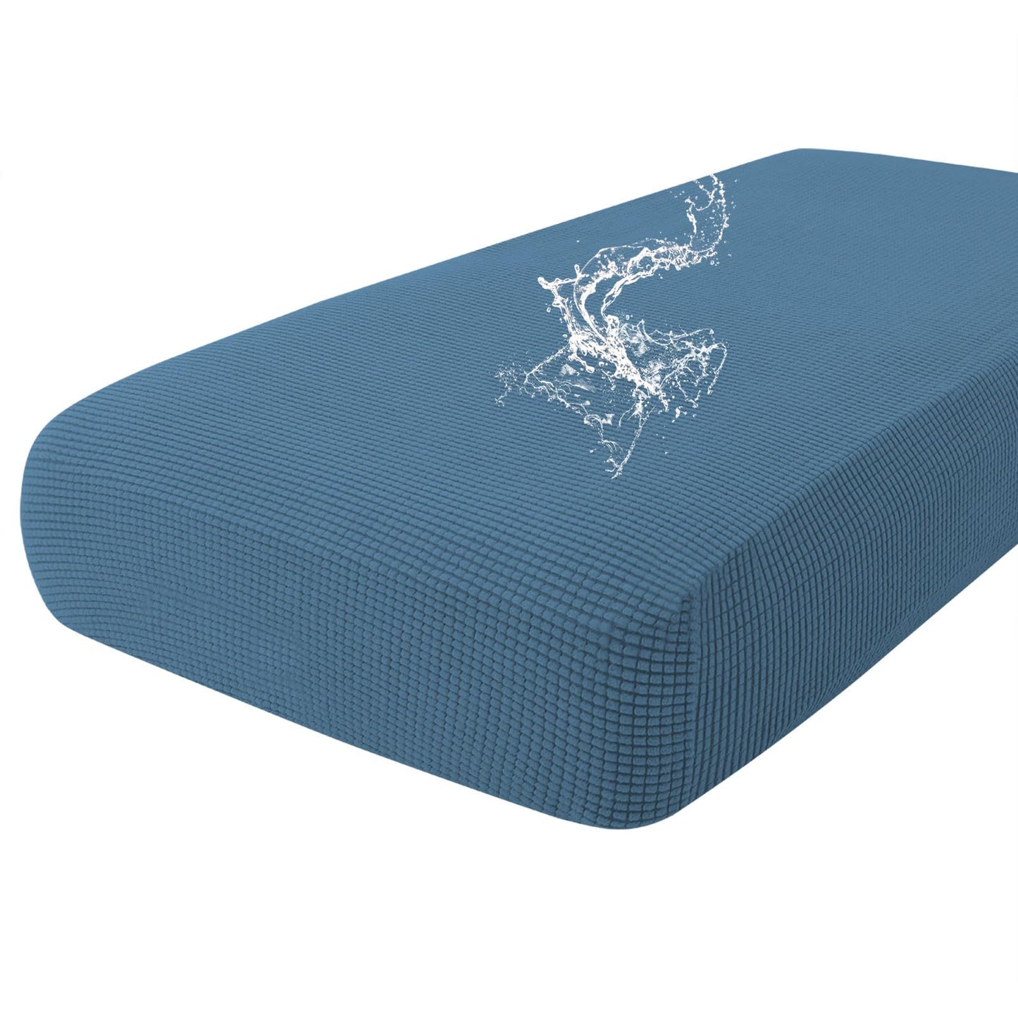 Waterproof Couch Cushion Covers for Pets, Non Slip Sofa Seat Cover | Stretch Jacquard Fabric, Elastic Bottom, Non Slip Fit, Waterproof Protection, Pet Hair Protection (1 Piece for Backrest M) BST202