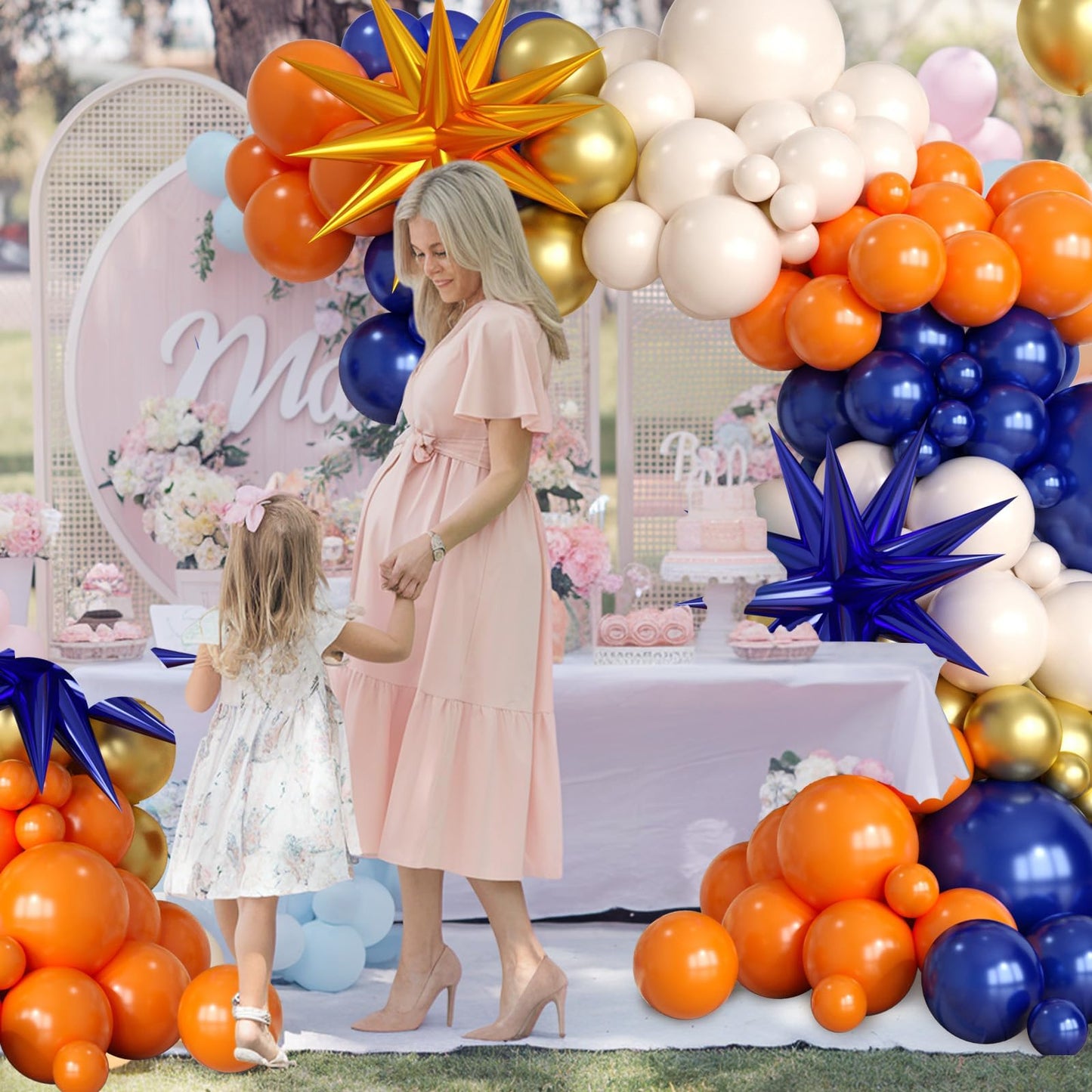 Dusty Green Blue Balloon Arch Kit, Fog Green Dusty Water Blue Beige Ivory Latex Balloons Garland Kit for Women Men Neutral Birthday Wedding Baby Bridal Shower Jungle Safari Party Decorations WN420