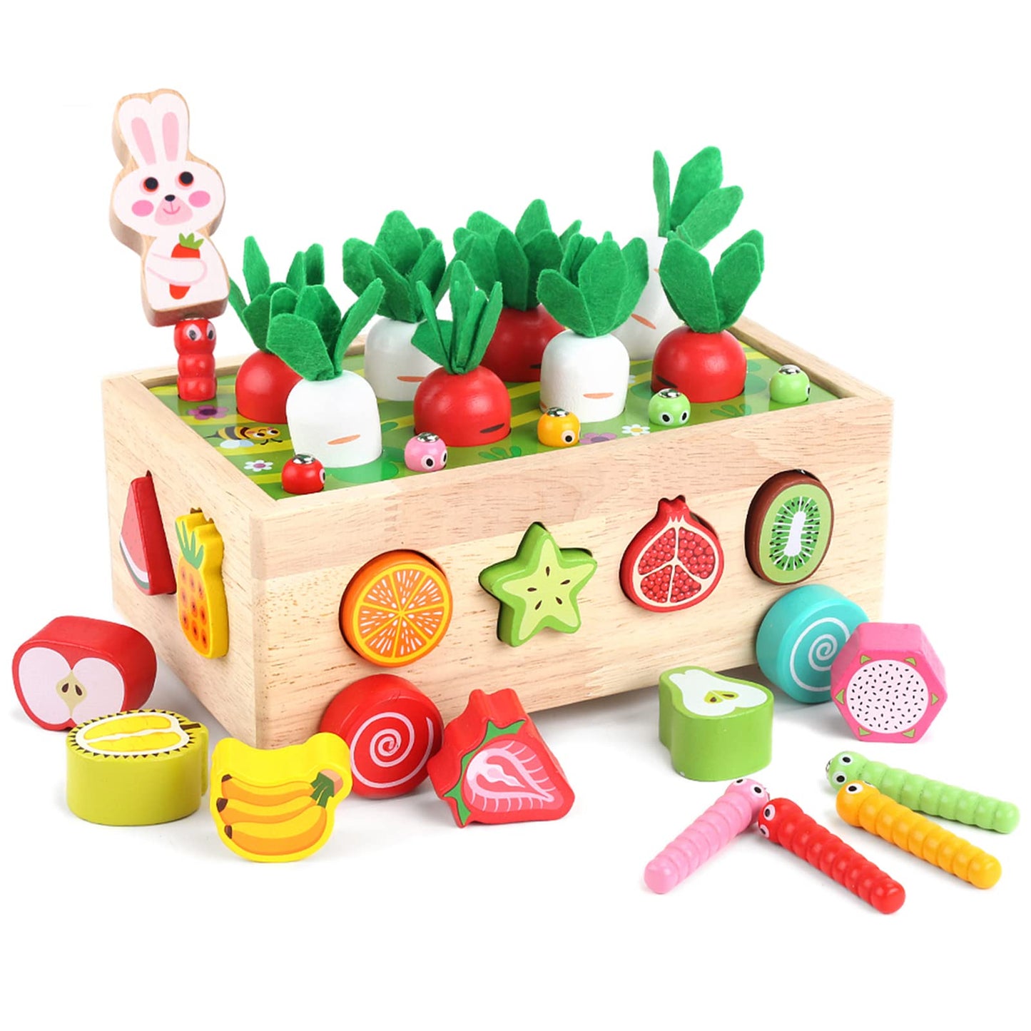 Toddlers Montessori Wooden Educational Toys RD4