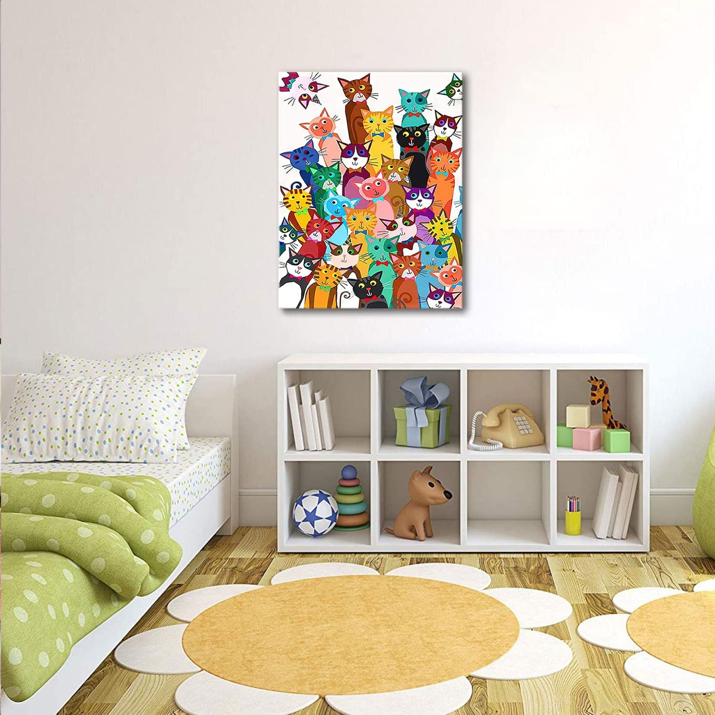 Framed Funny Parrot Bathroom Wall Art Cute Cockatiel Whimsical Canvas Print | Cute Bird Painting Natural Wood Frame Whimsical Animal Picture Playful Wall Decor for Bathroom Kids Room Nursery12x16Inche BST326H