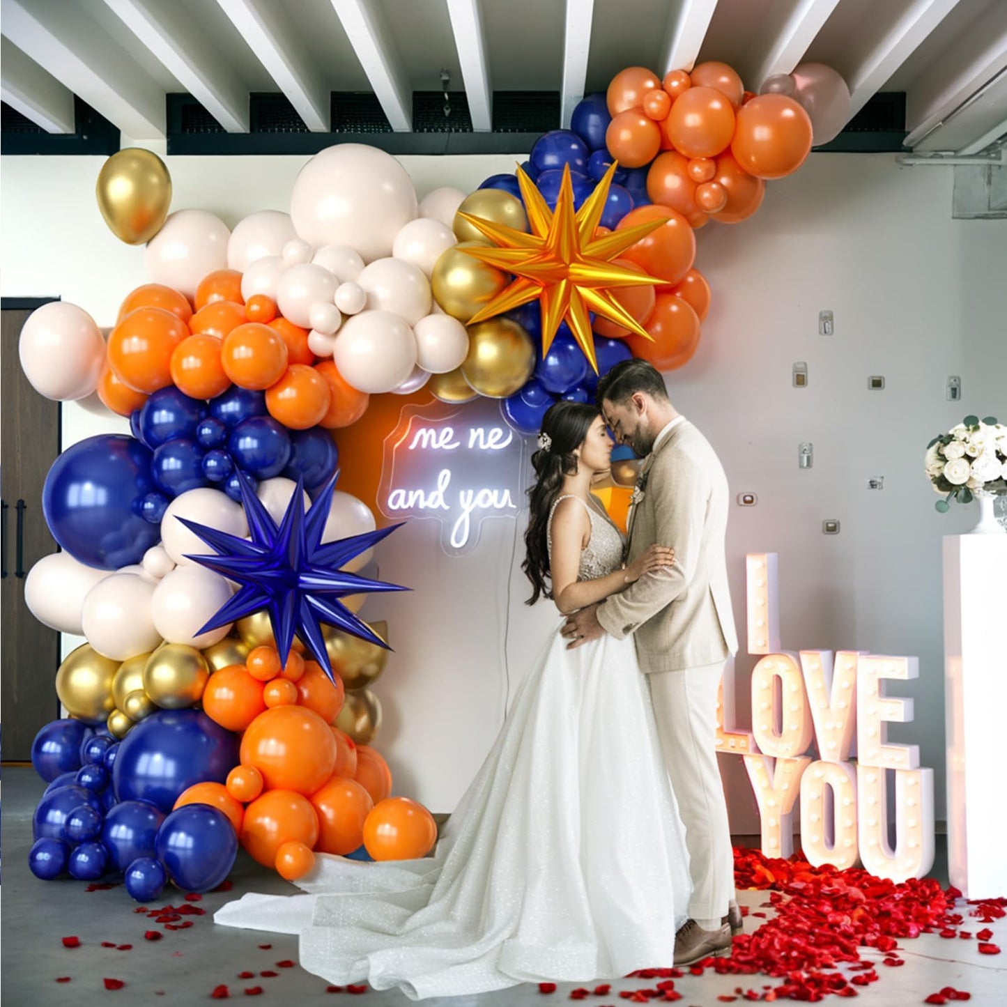 Dusty Green Blue Balloon Arch Kit, Fog Green Dusty Water Blue Beige Ivory Latex Balloons Garland Kit for Women Men Neutral Birthday Wedding Baby Bridal Shower Jungle Safari Party Decorations WN420