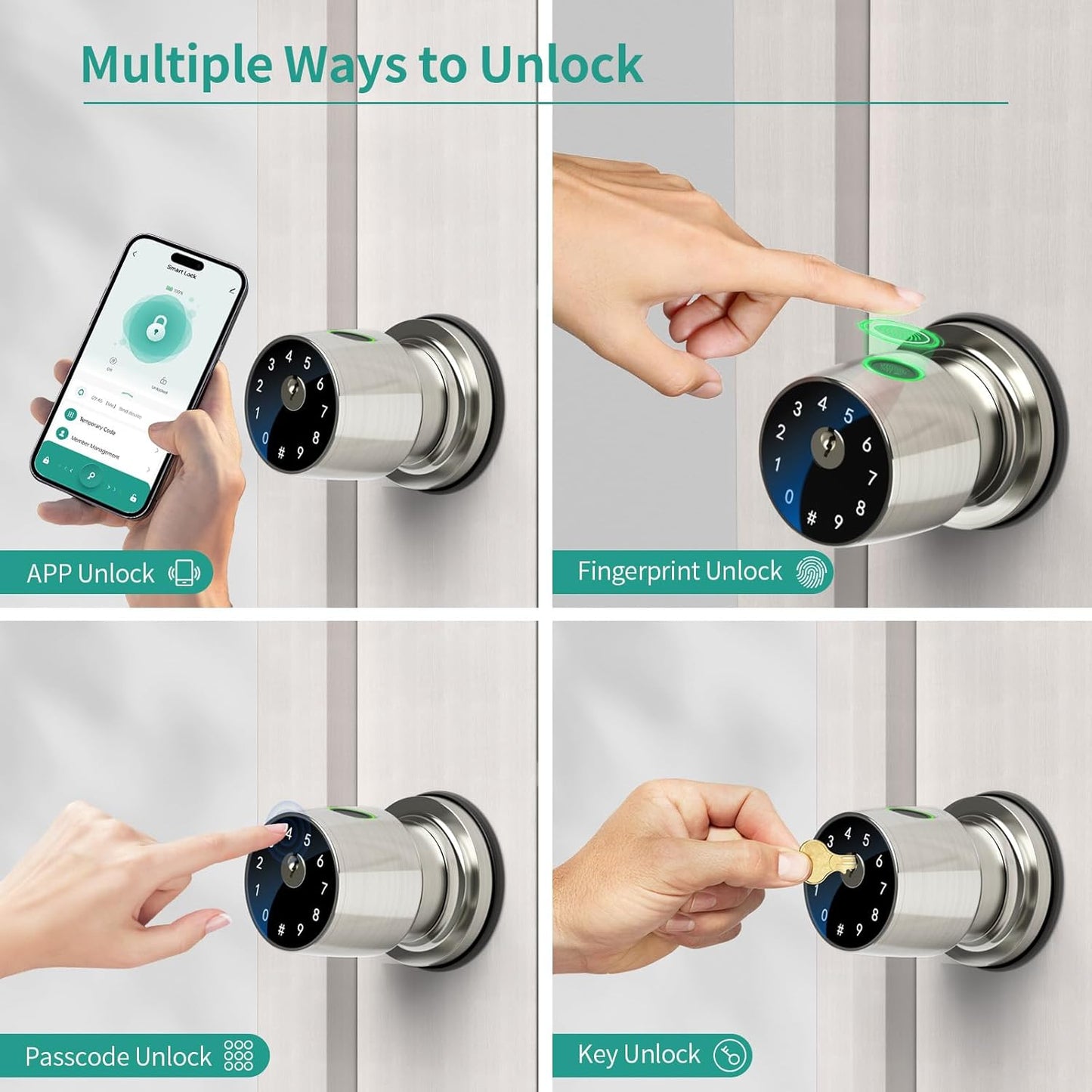 IRONZON Smart Door Knob